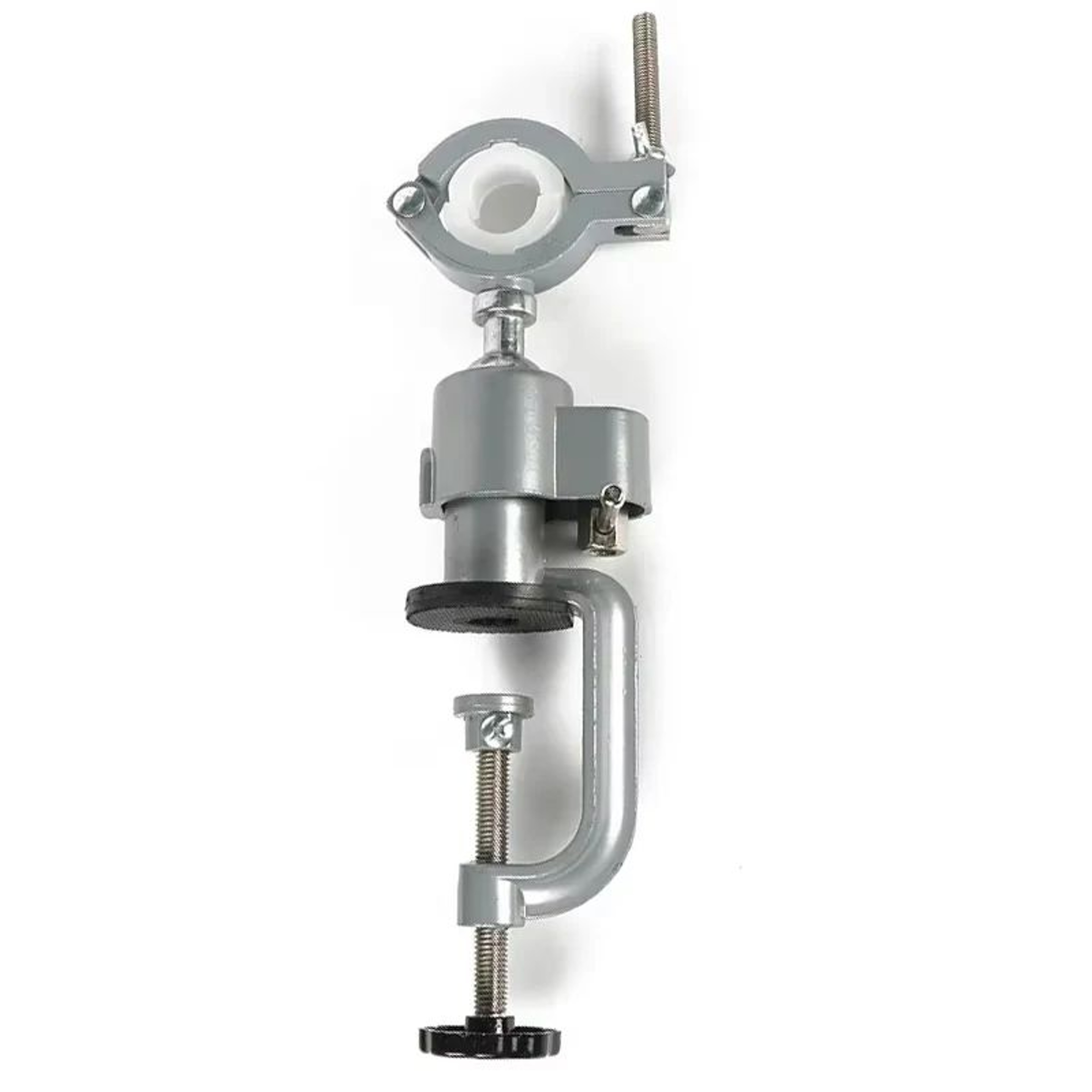 360 Degree Swivel Table Vise And Drill Holder With Aluminium Alloy Bracket 6