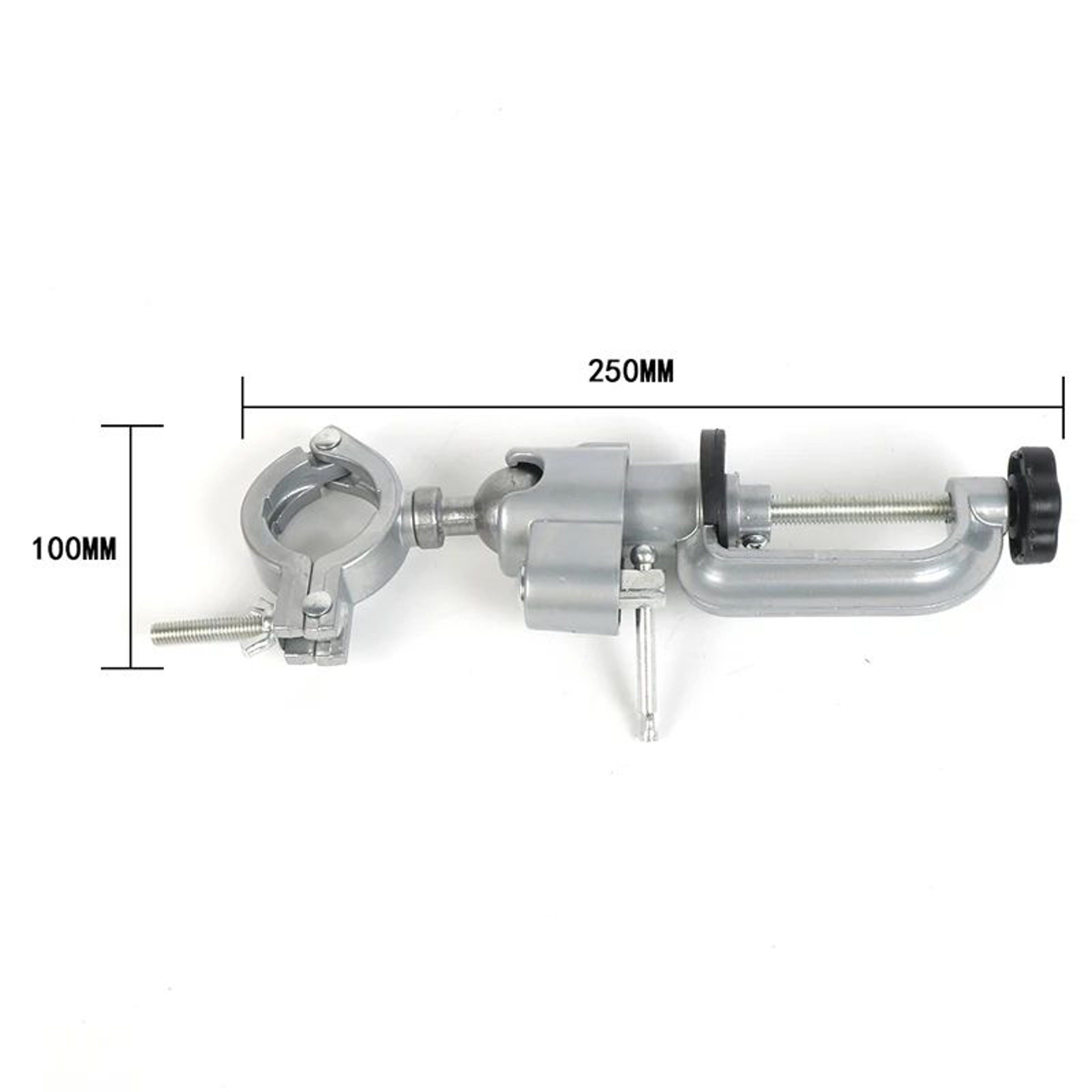 360 Degree Swivel Table Vise And Drill Holder With Aluminium Alloy Bracket 5