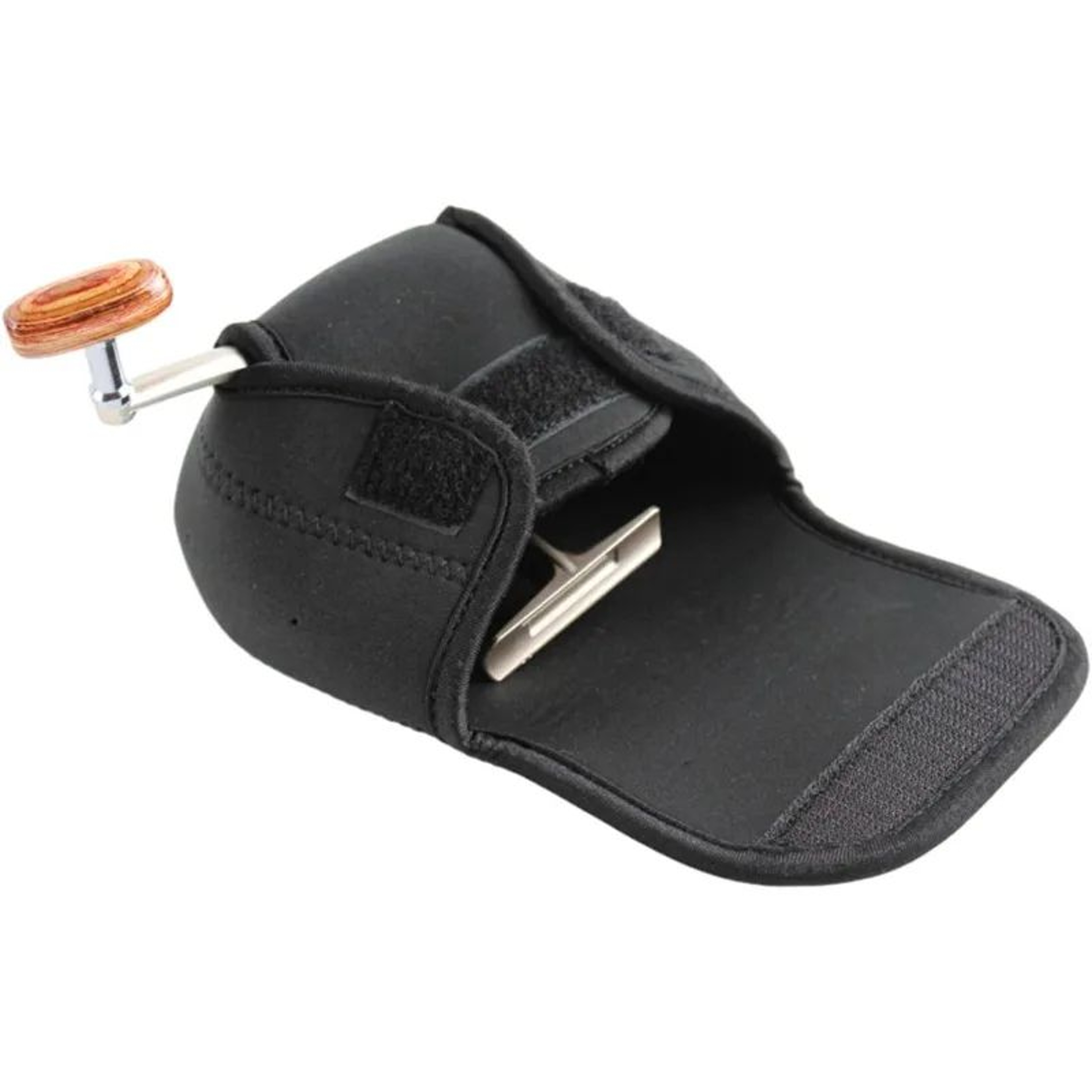 Small Black Baitcasting Fishing Reel Protective Storage Pouch 1