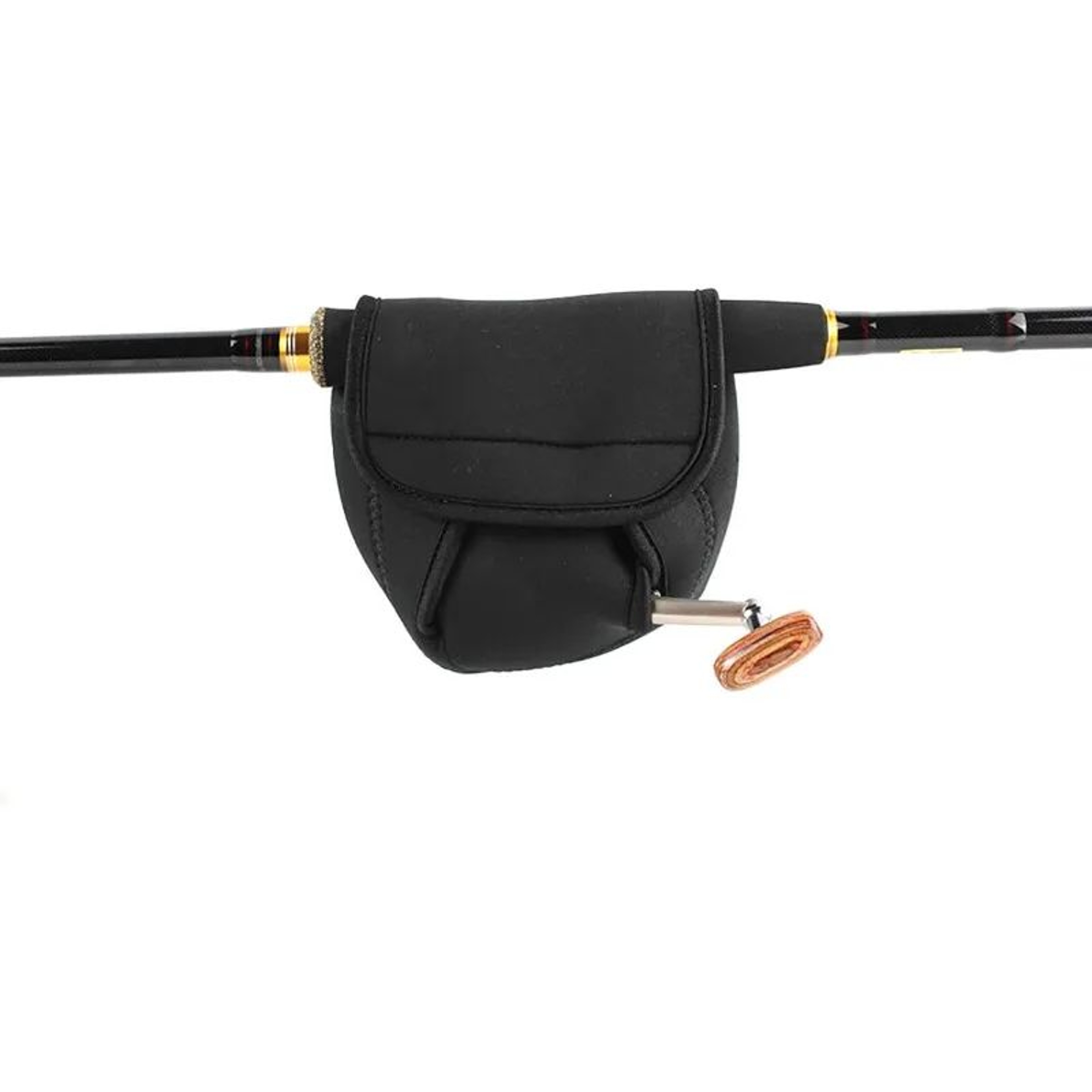 Small Black Baitcasting Fishing Reel Protective Storage Pouch 6