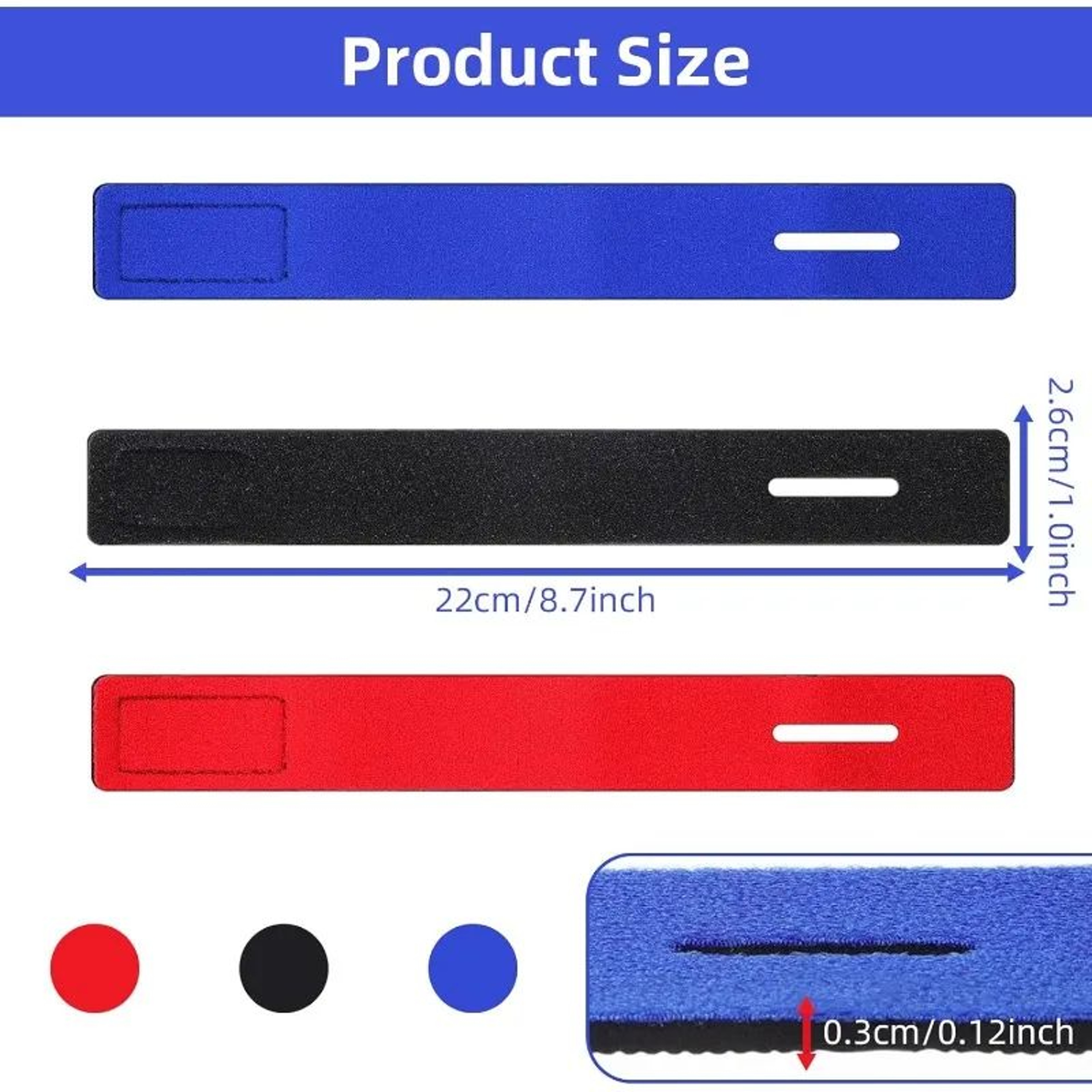 2 Piece Fishing Rod Straps For Casting Spinning And Fly Rods 1