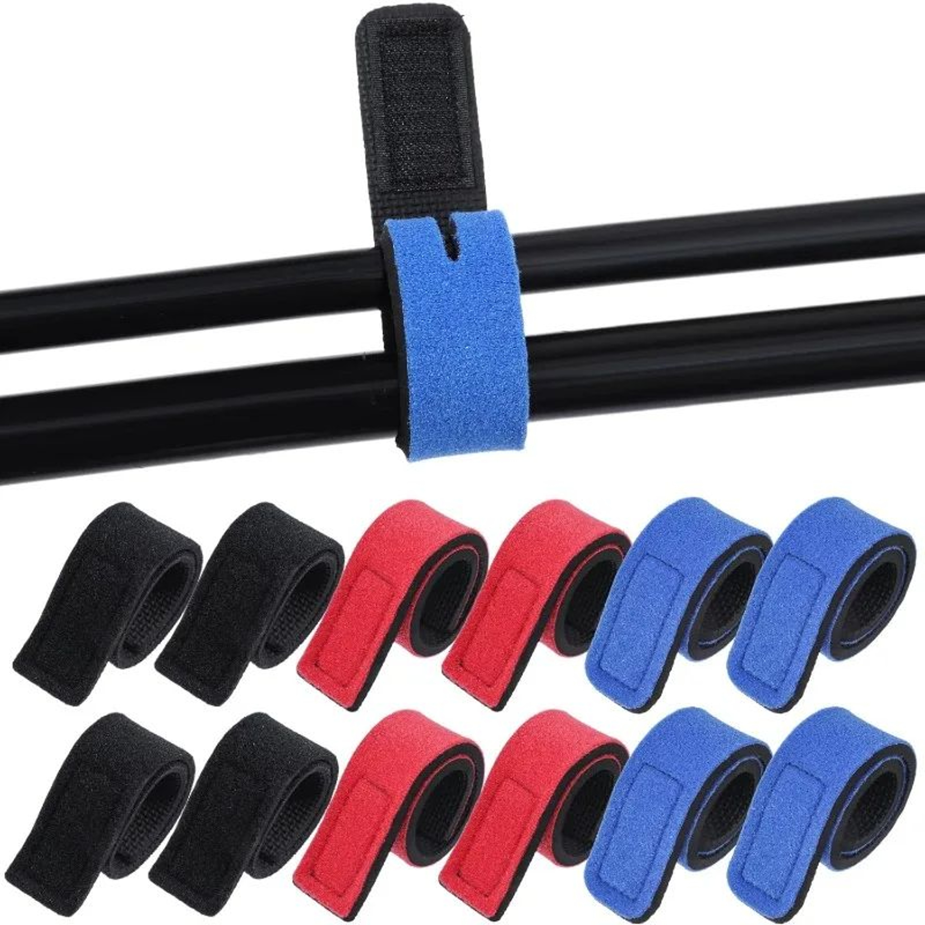 2 Piece Fishing Rod Straps For Casting Spinning And Fly Rods 9