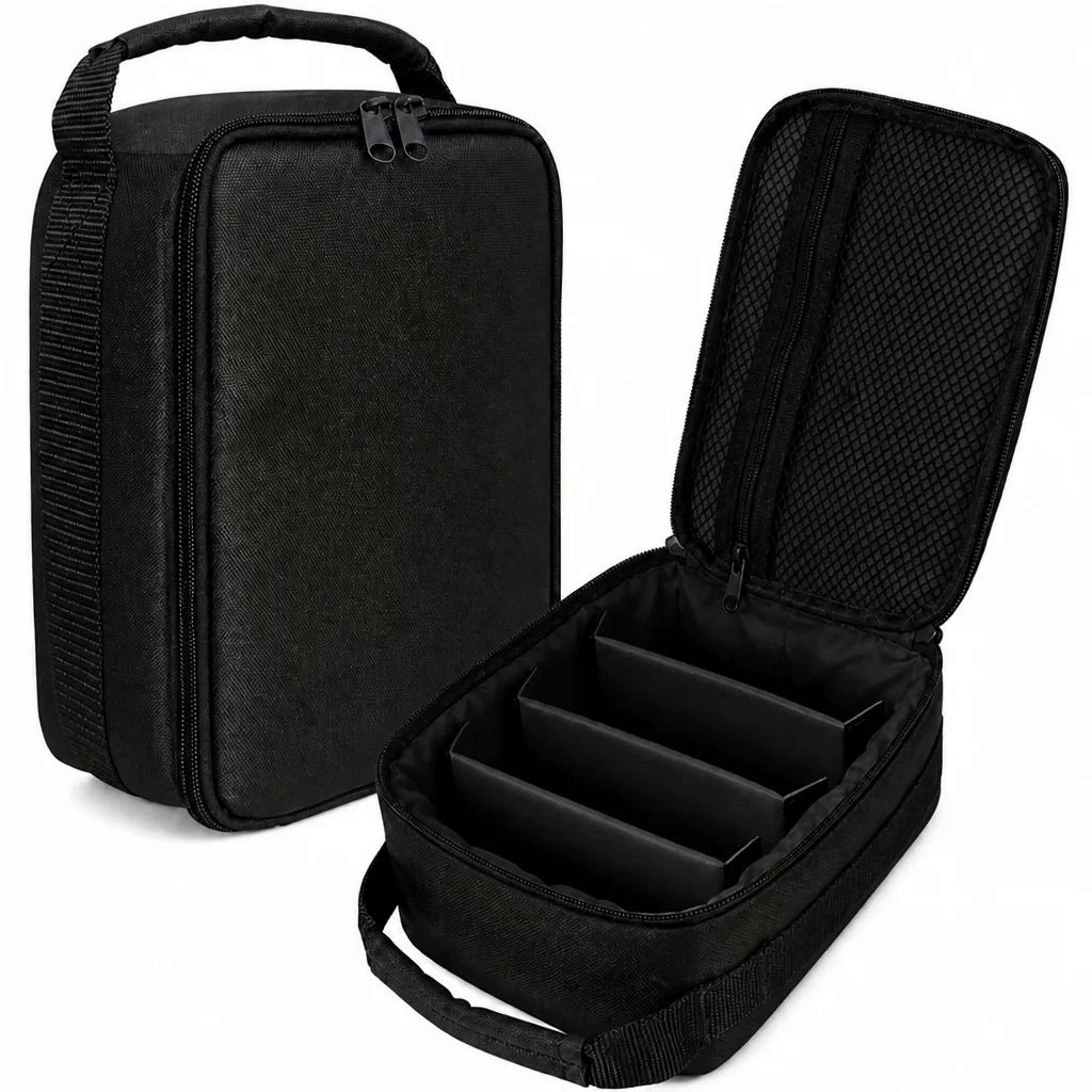 Compact Fishing Tackle And Reel Bag With Three Movable Dividers 0