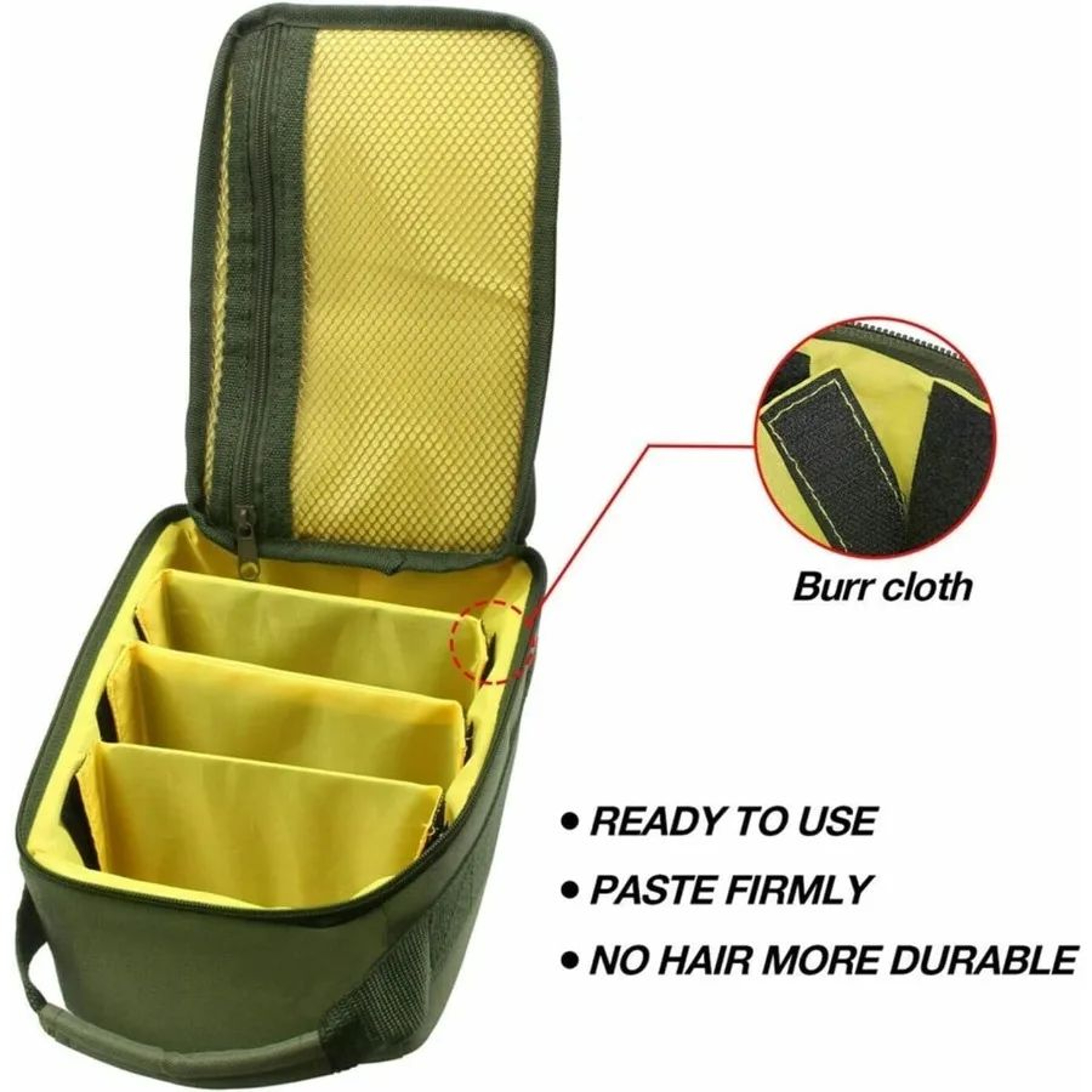 Compact Fishing Tackle And Reel Bag With Three Movable Dividers 2