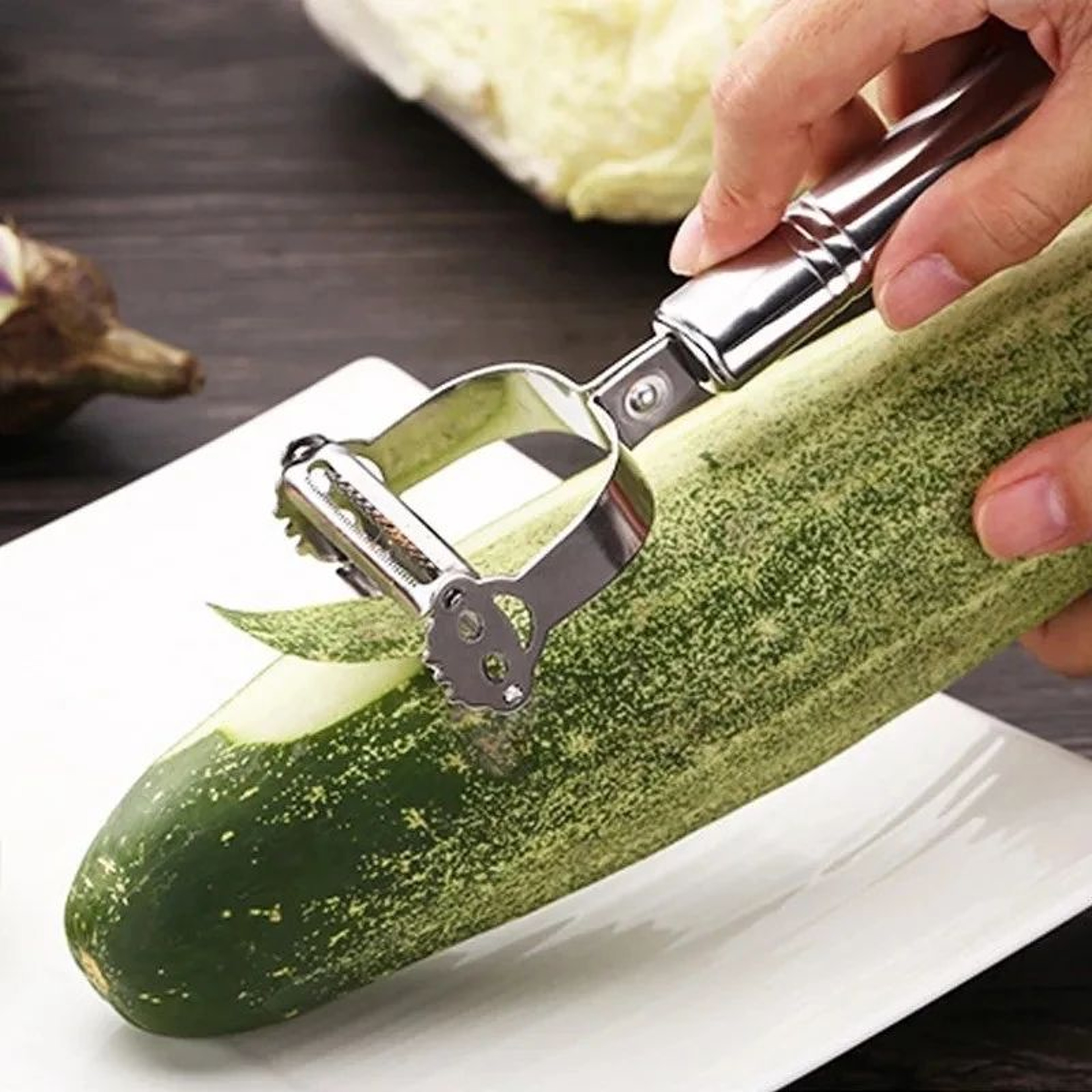 Stainless Steel Vegetable Peeler And Julienne Slicer 13