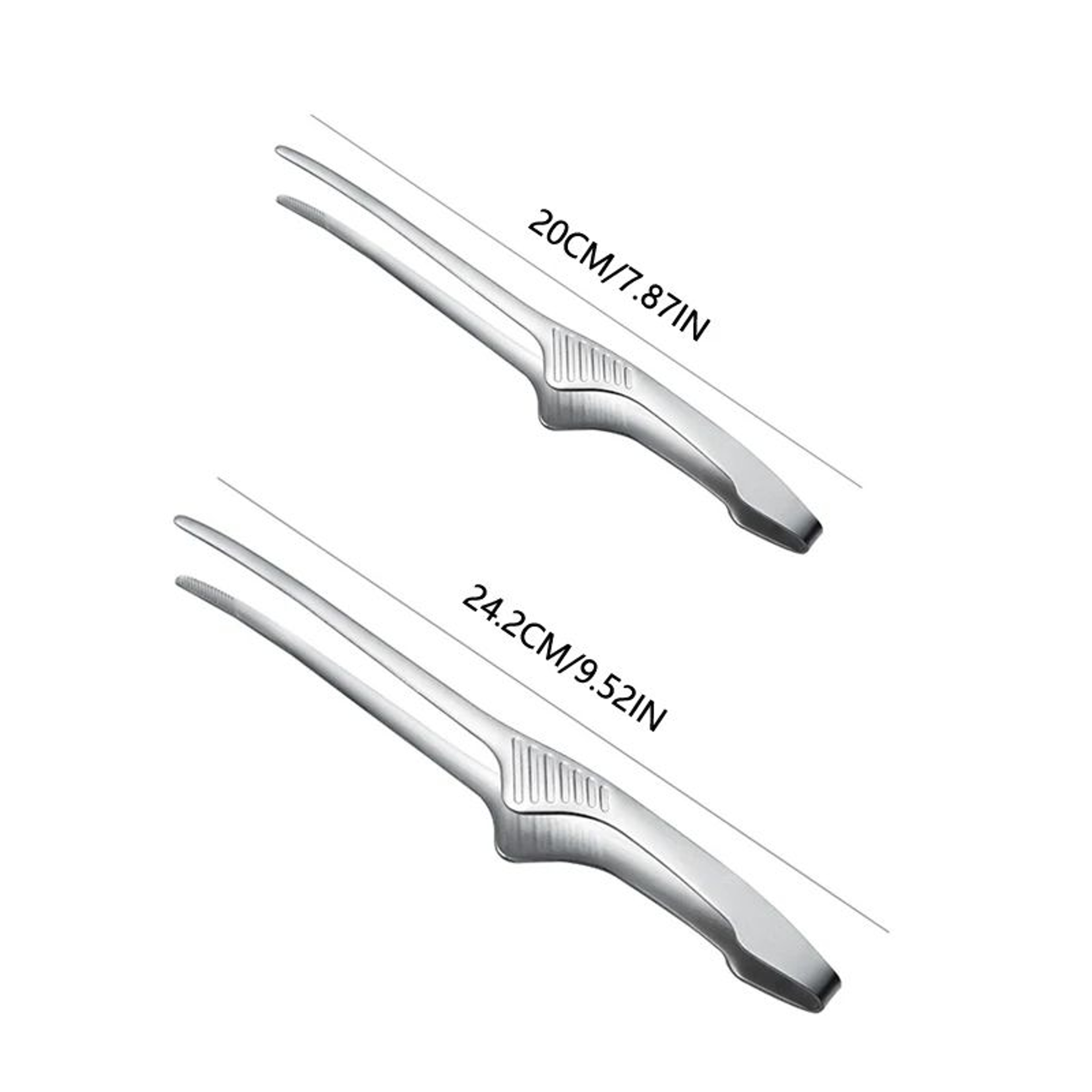 Stainless Steel BBQ Food Tongs For Grilling And Cooking 5