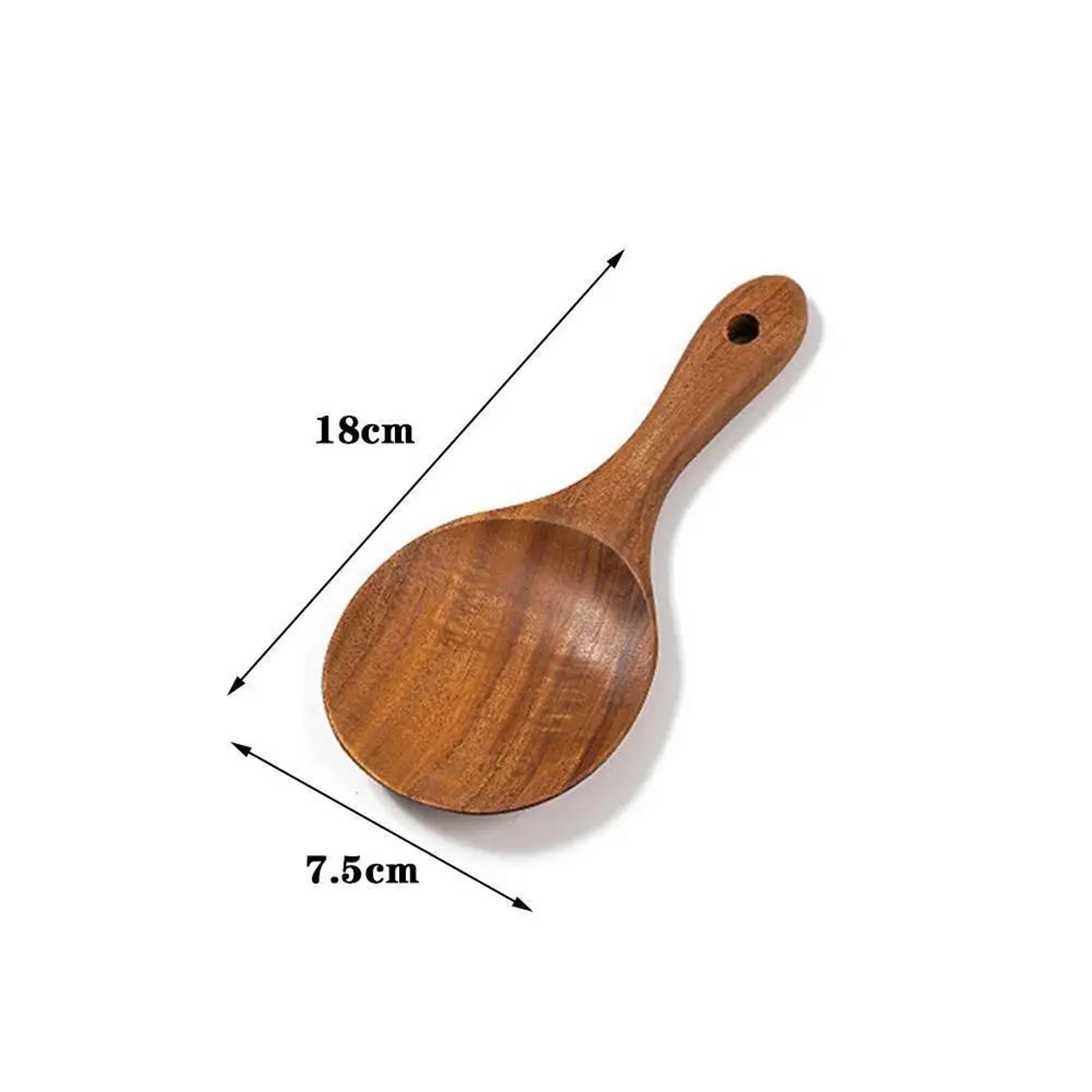Wooden Rice Paddle And Serving Spoon For Everyday Meals 5