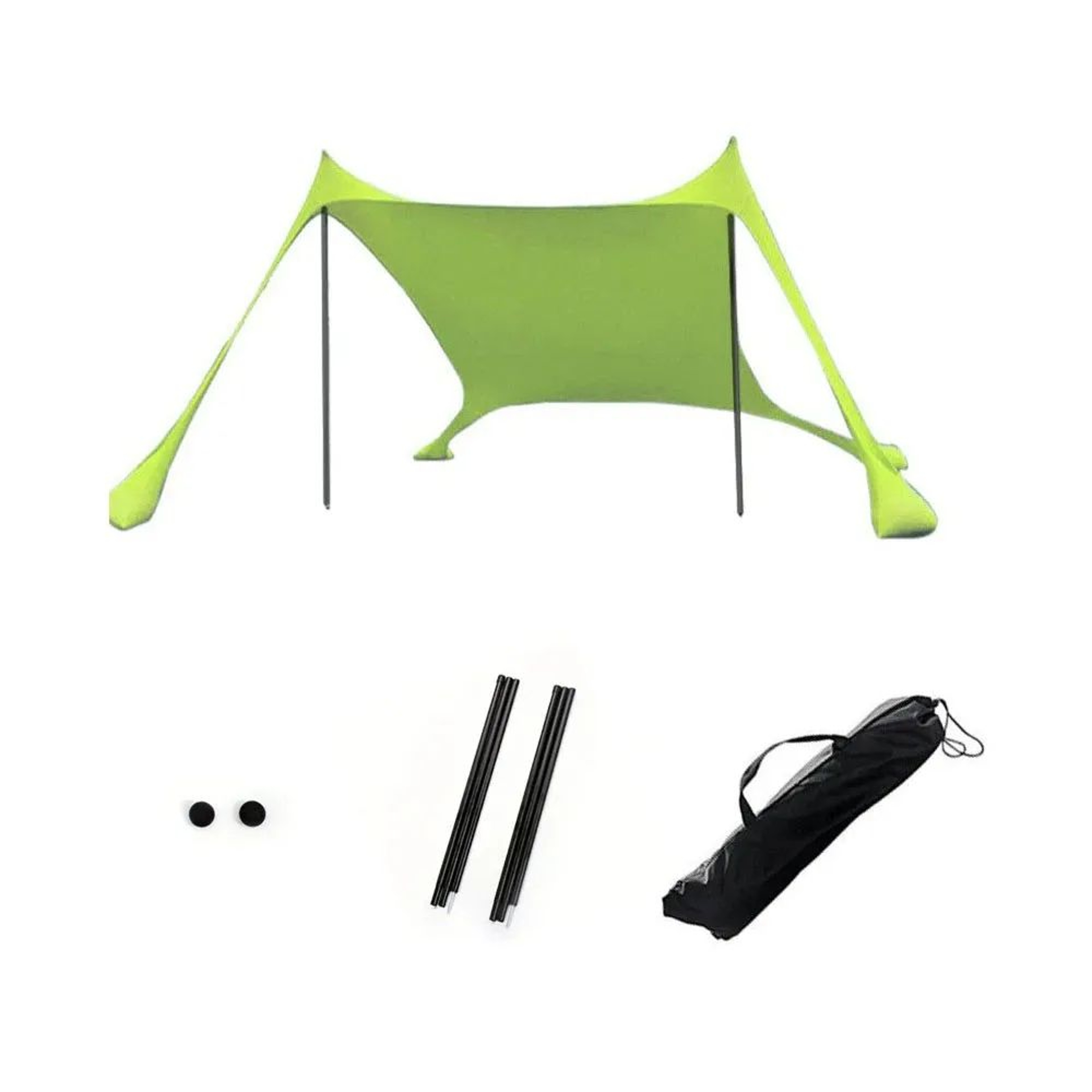 Portable Beach Tent With UPF50 Plus Sun Protection For Camping And Picnics 7