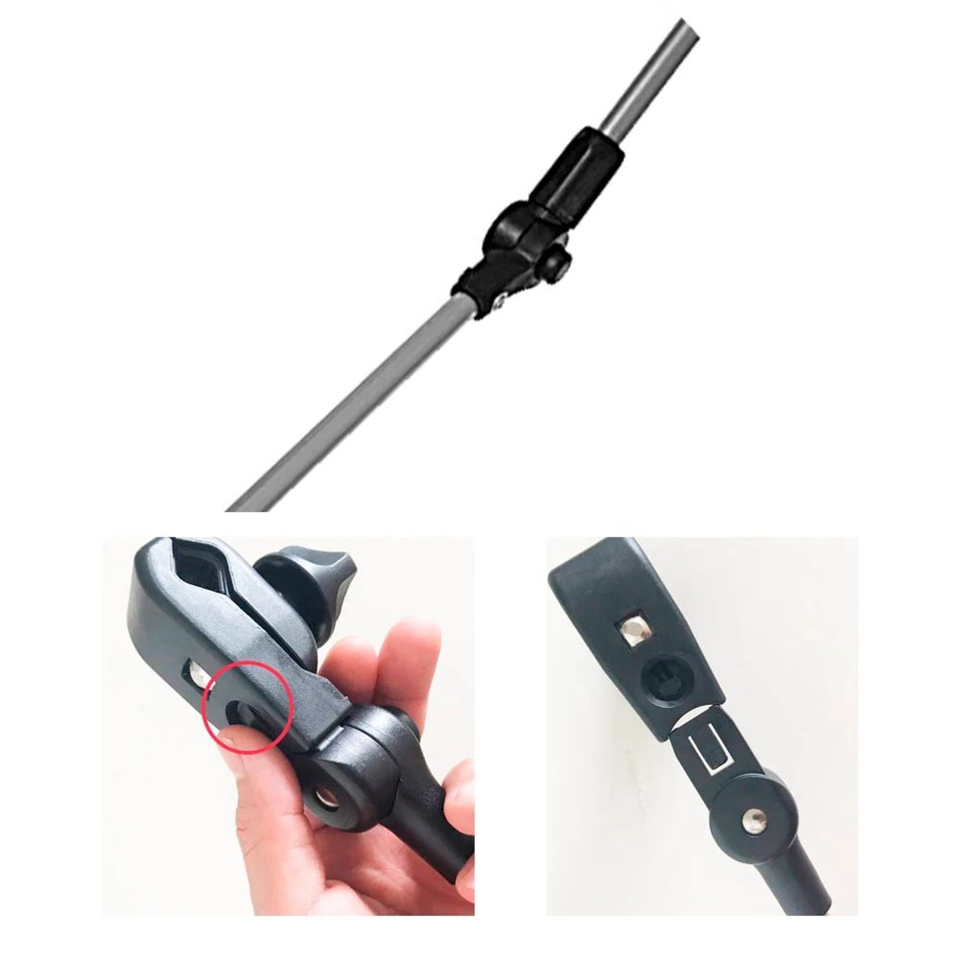 Adjustable Clamp On Umbrella For Beach Chairs Strollers And Wheelchairs 6