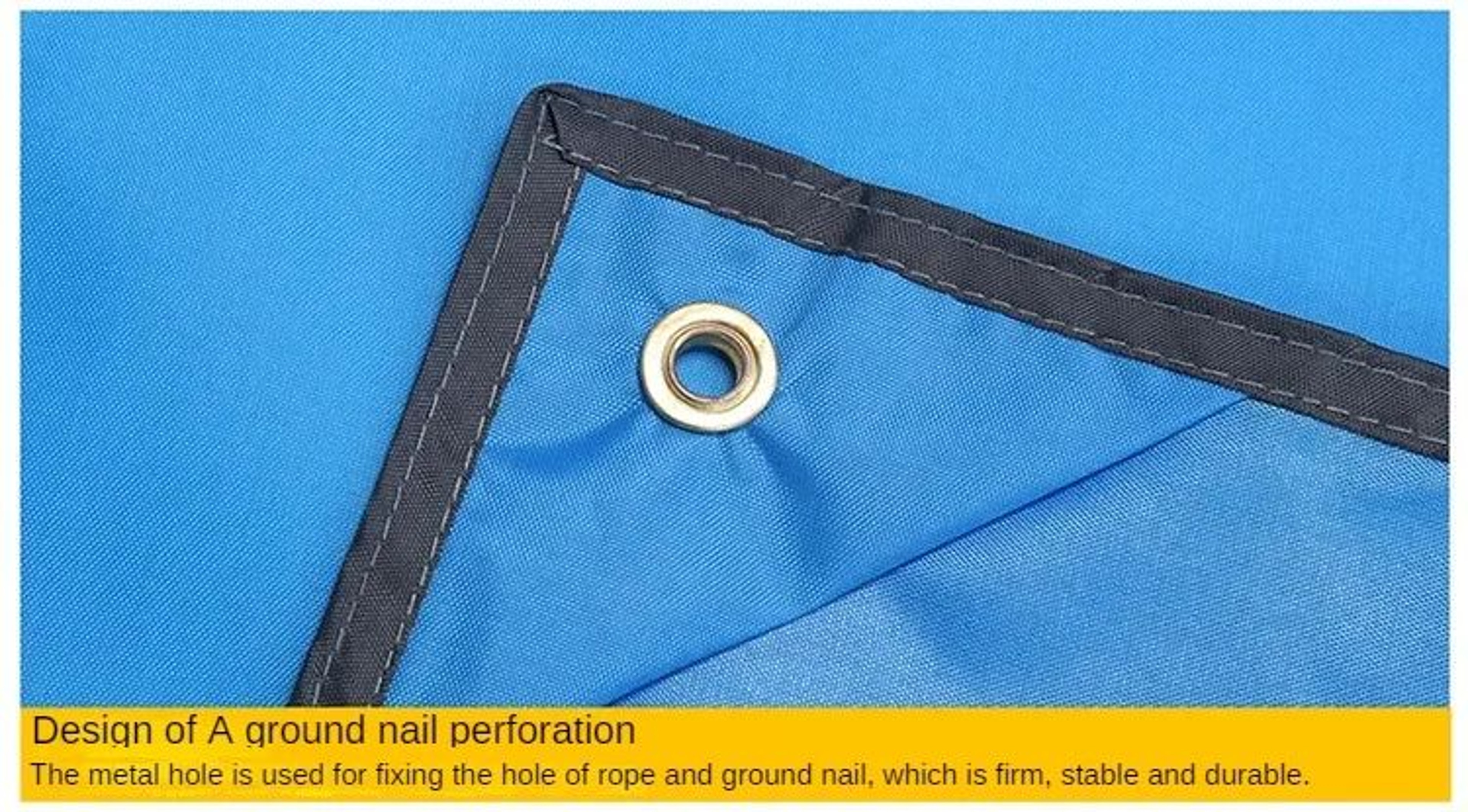Waterproof Camping Tarp For Hammock Shelter And Picnic Ground Cover 22
