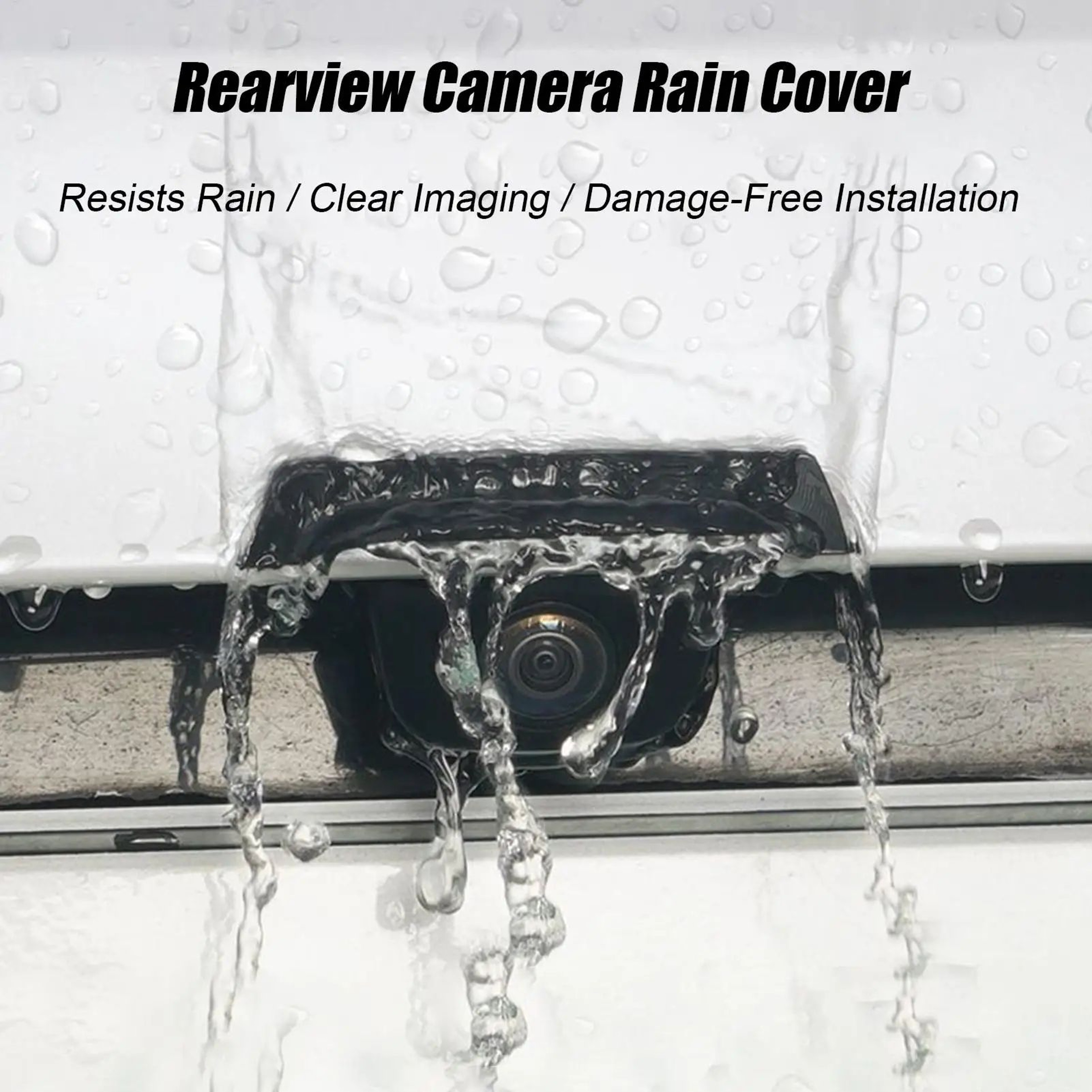 Car Backup Camera Rain Shield And Rear View Protective Cover 5