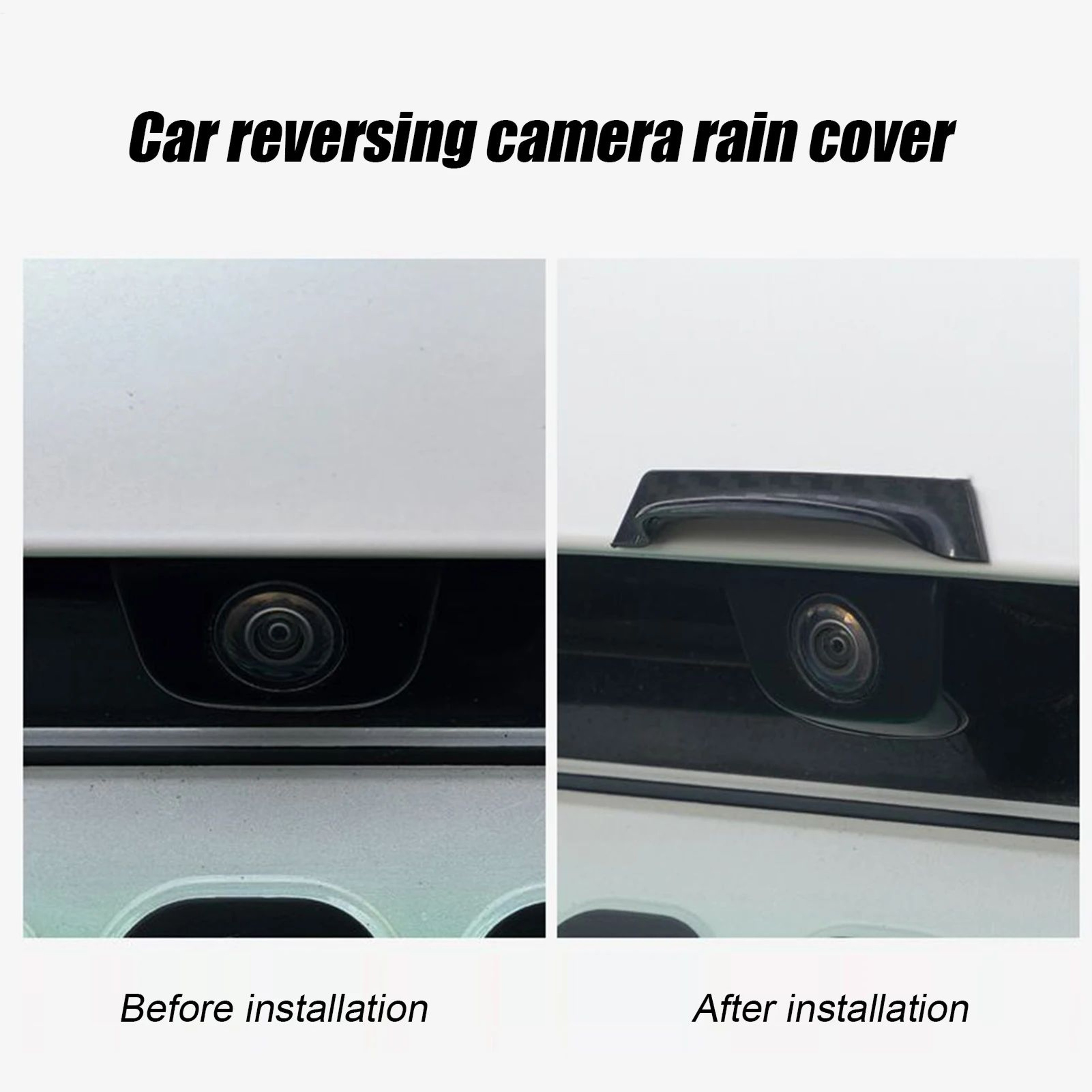 Car Rear View Camera Rain Cover And Dust Protection Shield 7