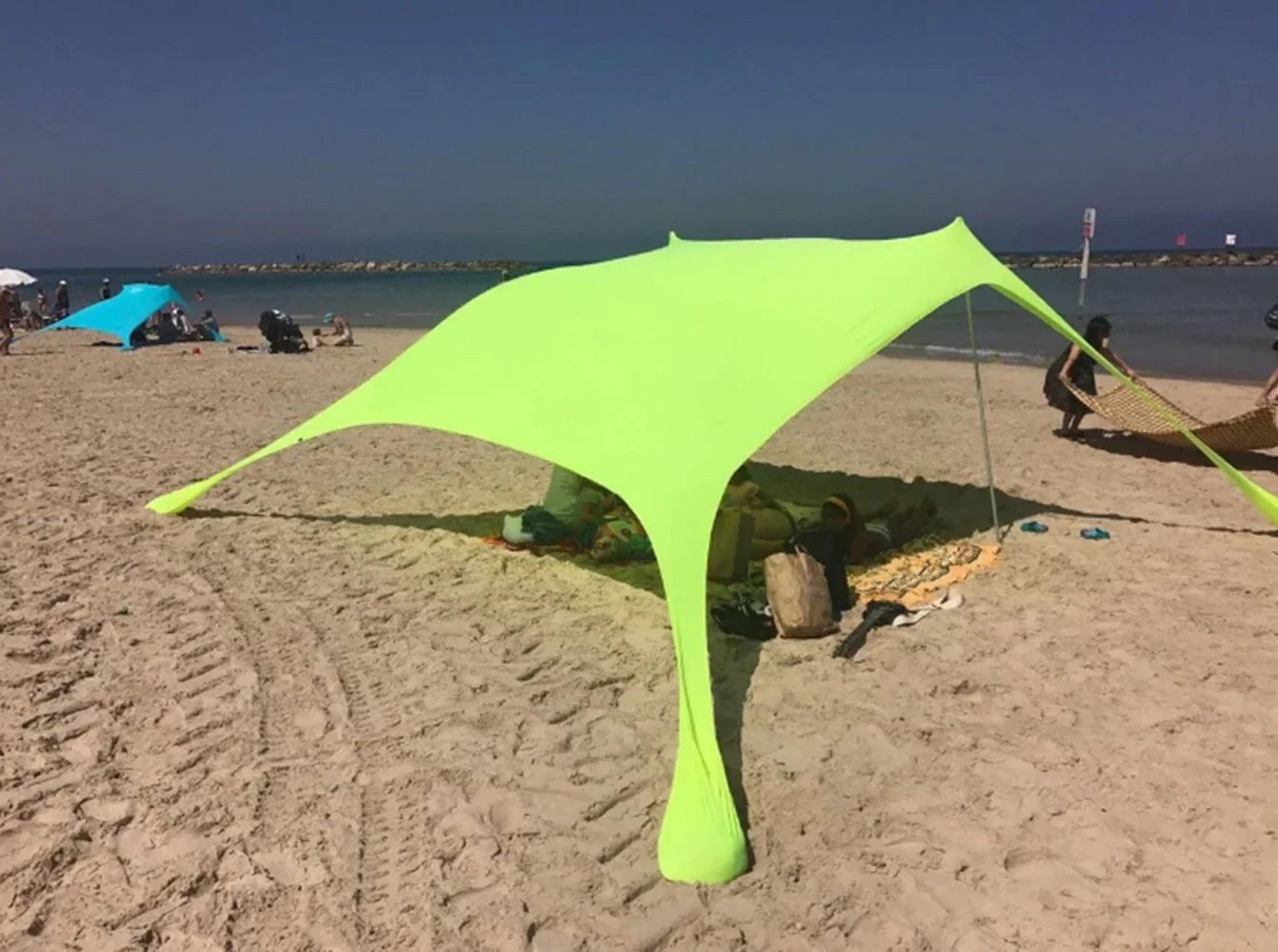 Portable Family Beach Tent With UPF50 Plus Sun Protection 10