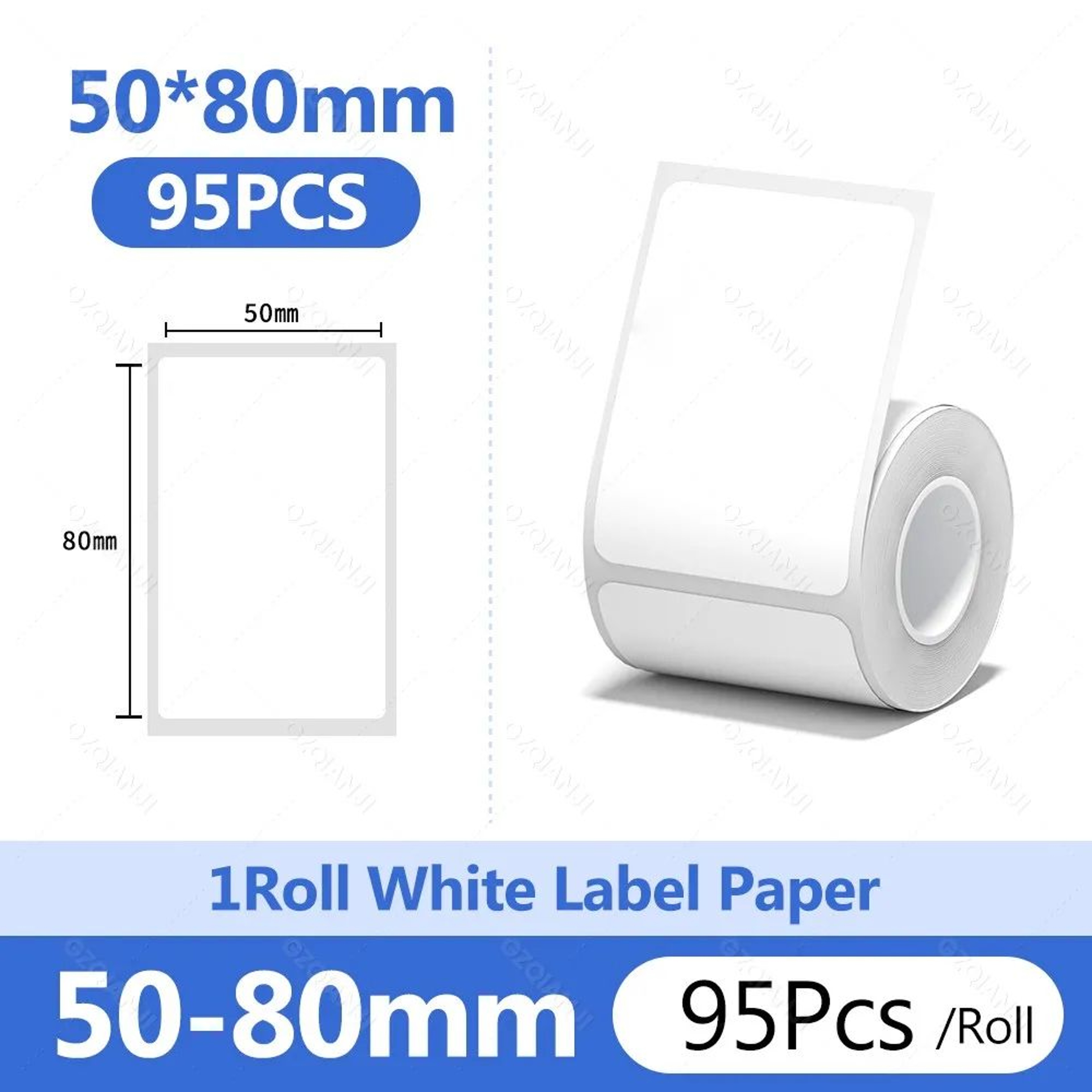 Niimbot White Thermal Label Roll For B1 And B21 Printers 9