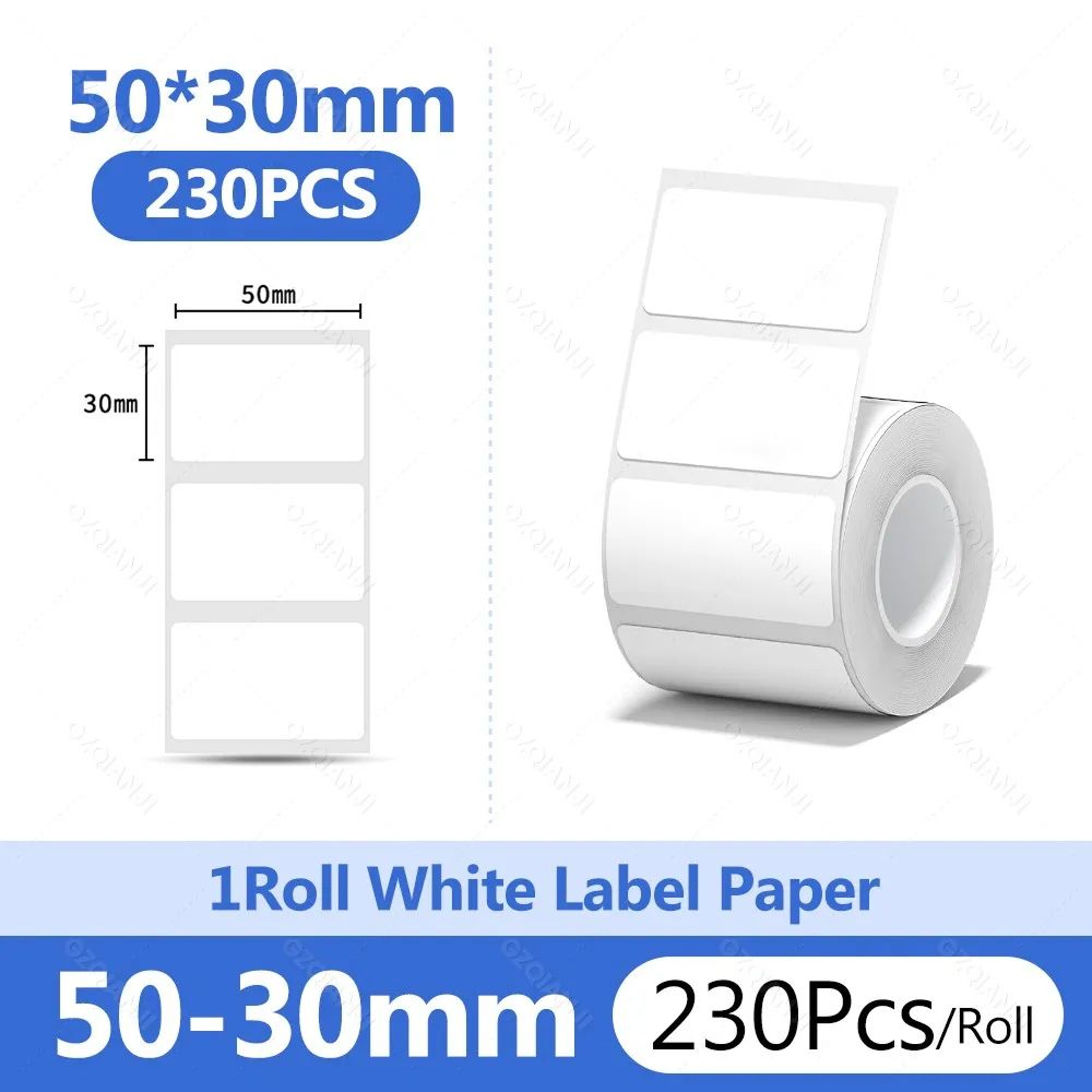 Niimbot White Thermal Label Roll For B1 And B21 Printers 6