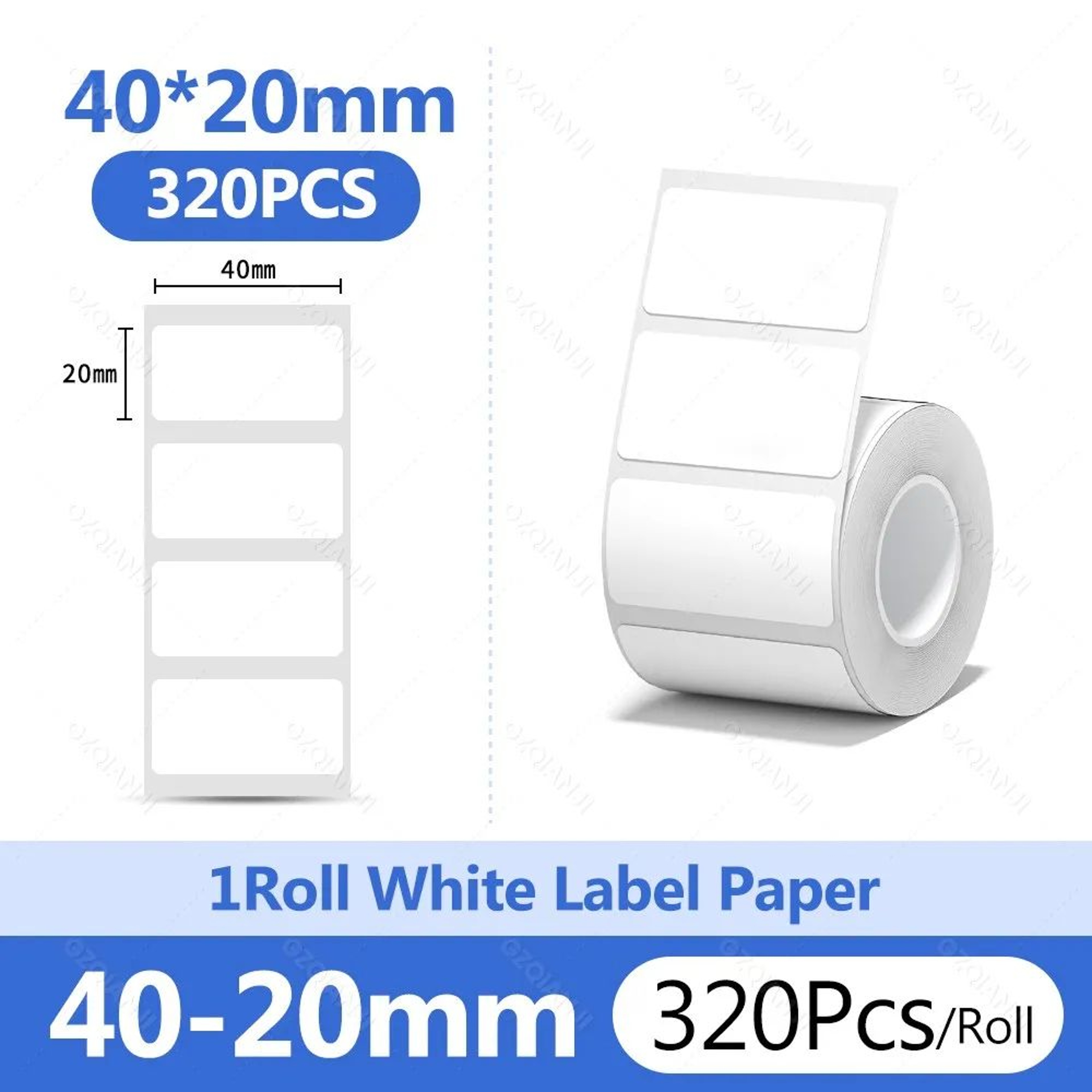 Niimbot White Thermal Label Roll For B1 And B21 Printers 16