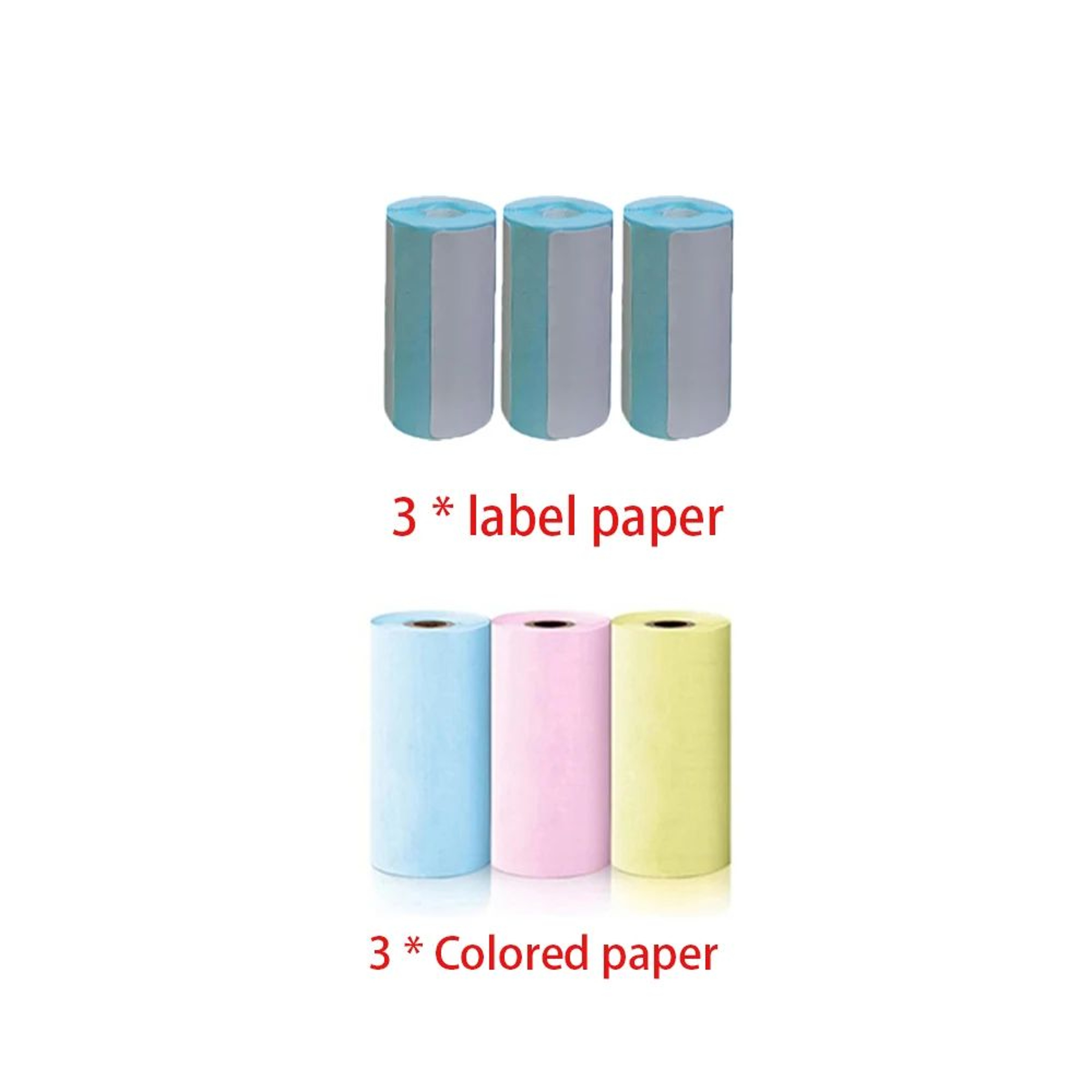 57mm Self Adhesive Thermal Paper For Mini Inkless Printers 15