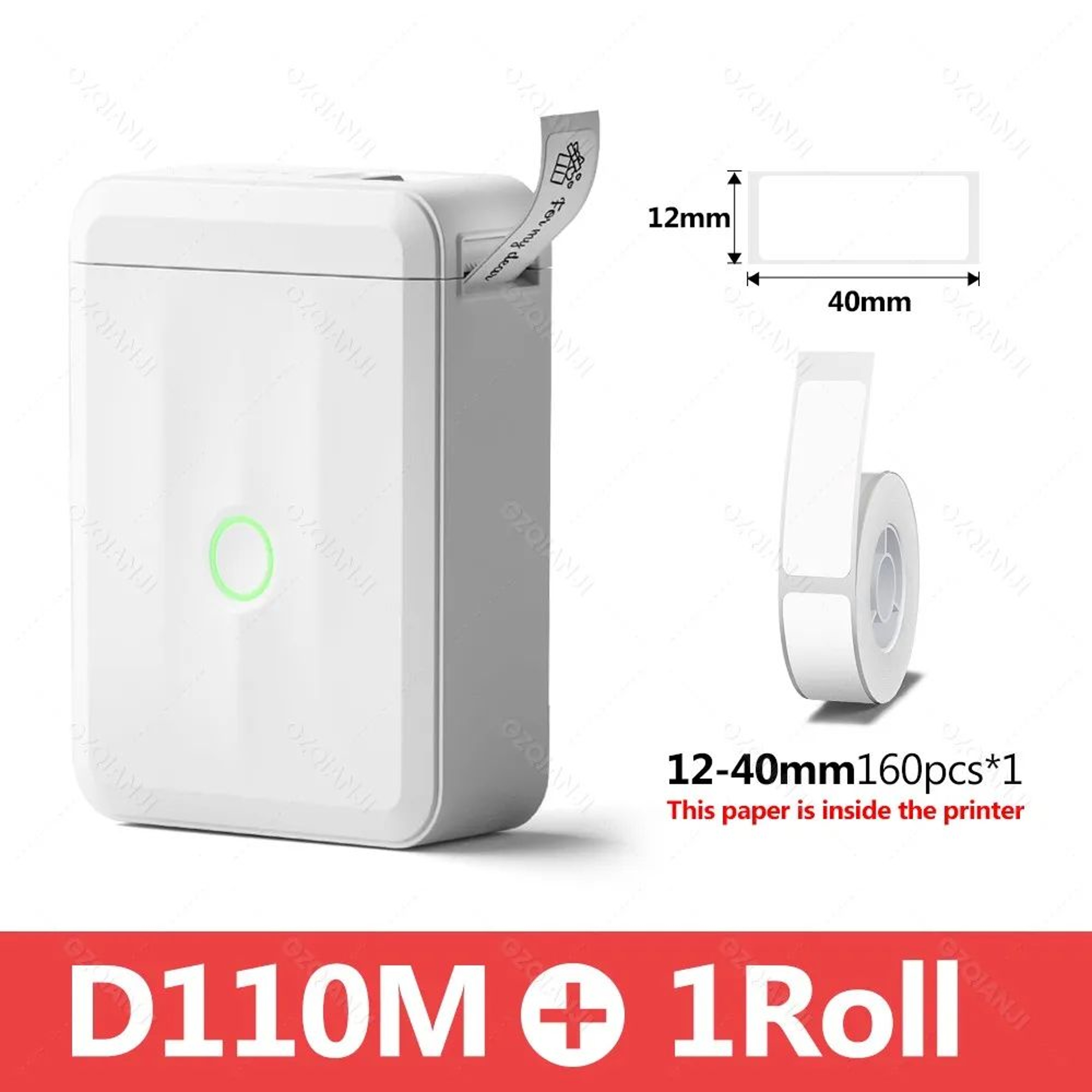 Niimbot D110 Portable Thermal Label Maker For Home And Office 8