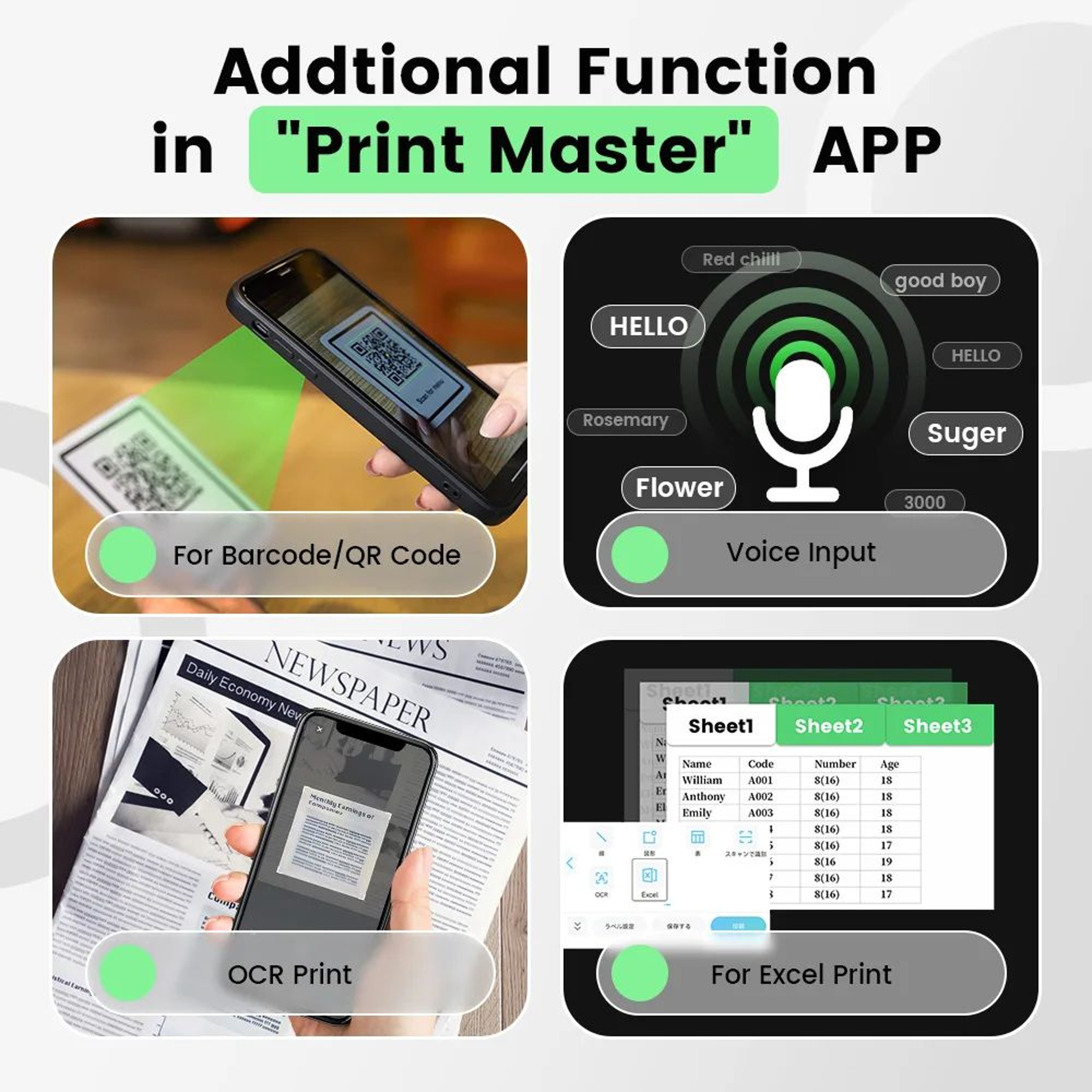 Phomemo M108 Bluetooth Thermal Label Maker For Small Business 2