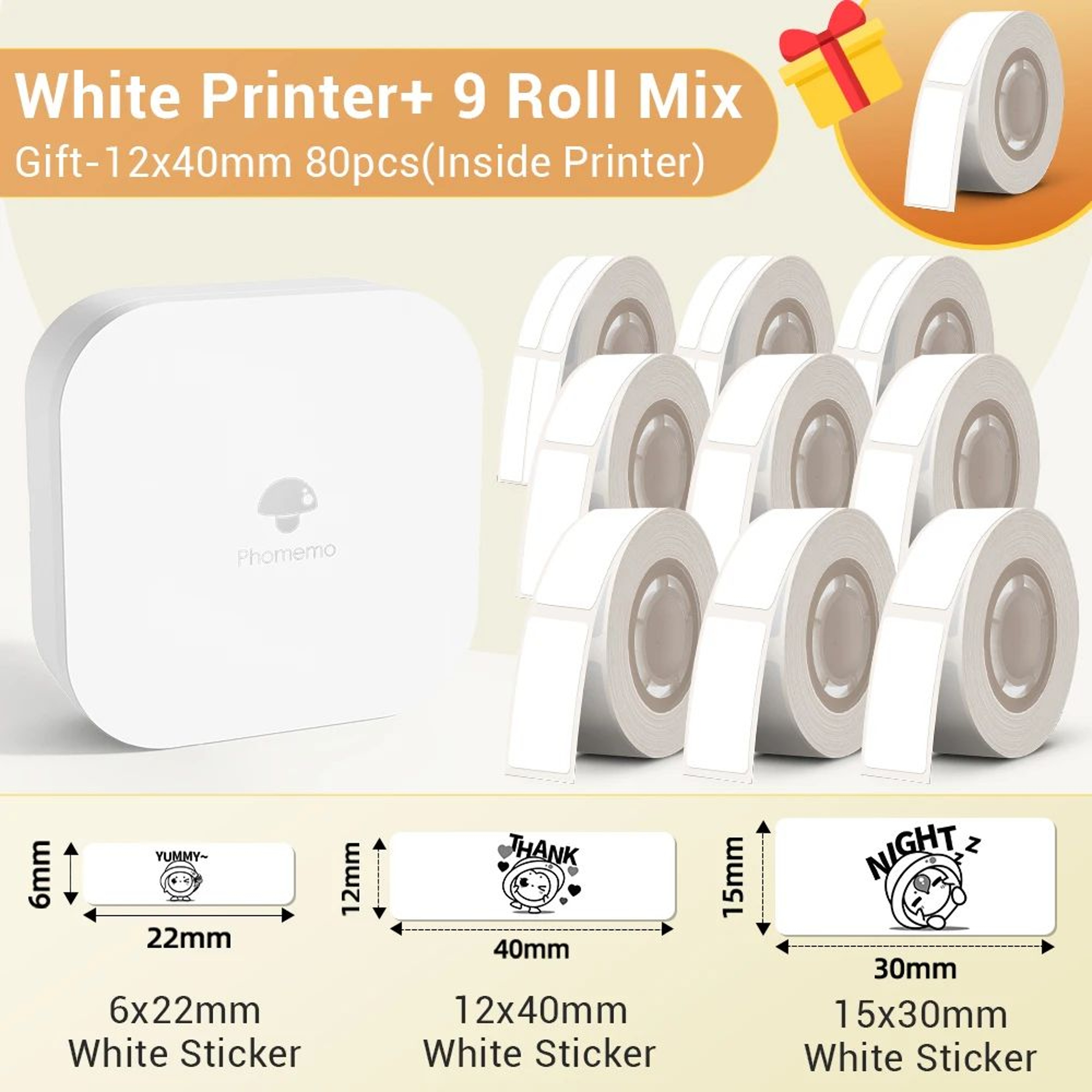 Phomemo Q30 Mini Wireless Thermal Label Maker For Home And Office 21