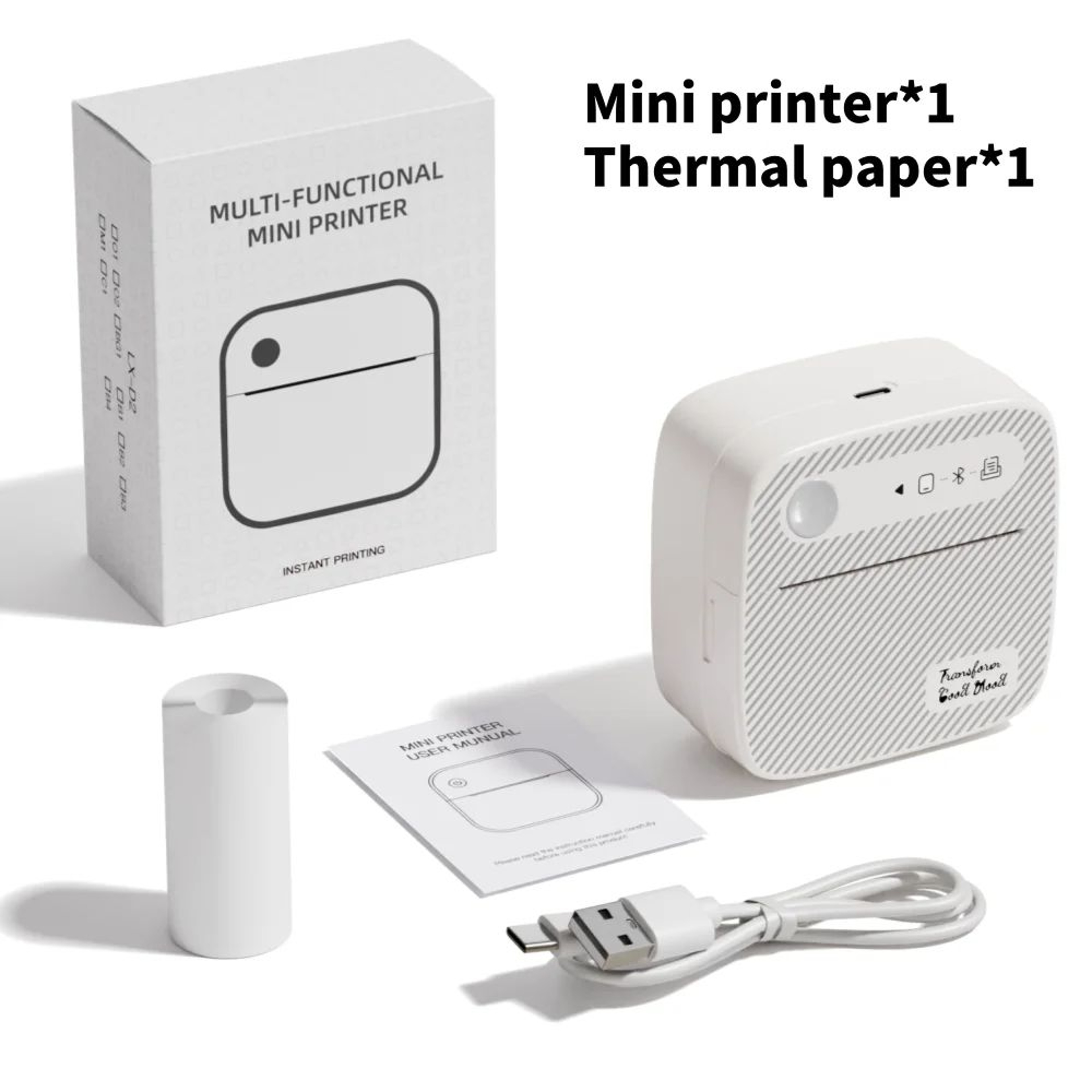 DOLEWA B3 Mini Bluetooth Inkless Label And Sticker Printer 6