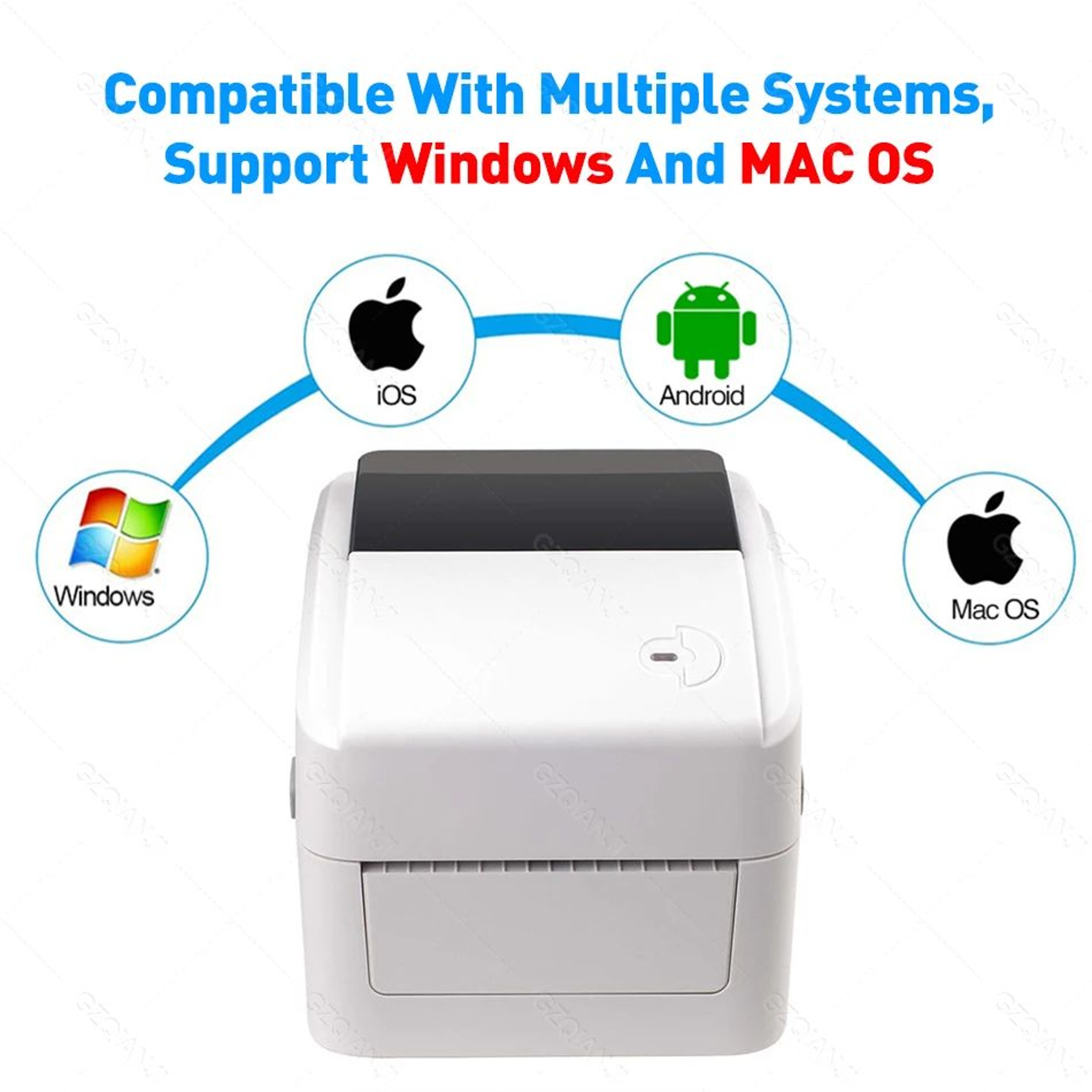 XPrinter XP420B 4 Inch Thermal Shipping Label Printer 2