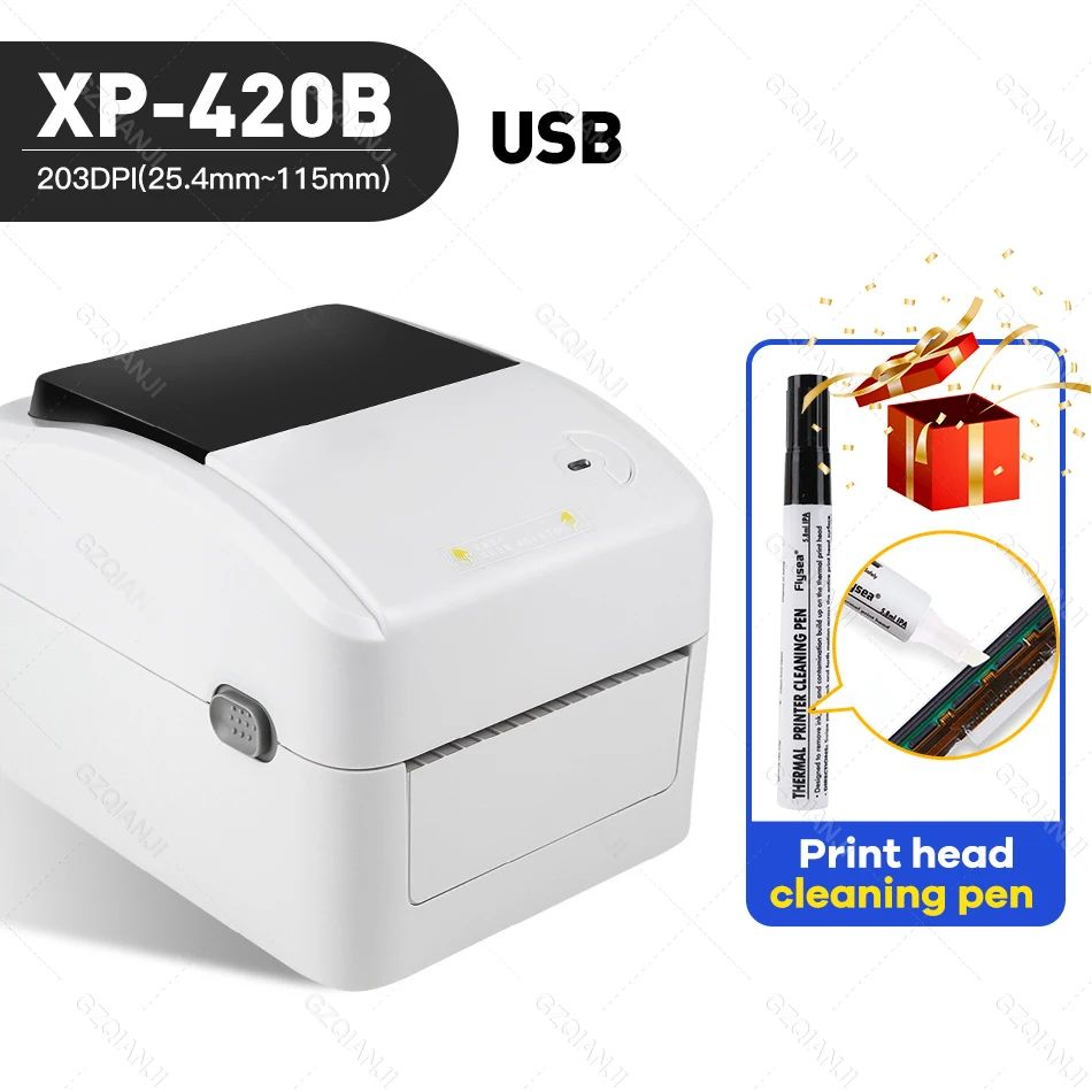 XPrinter XP420B 4 Inch Thermal Shipping Label Printer 11