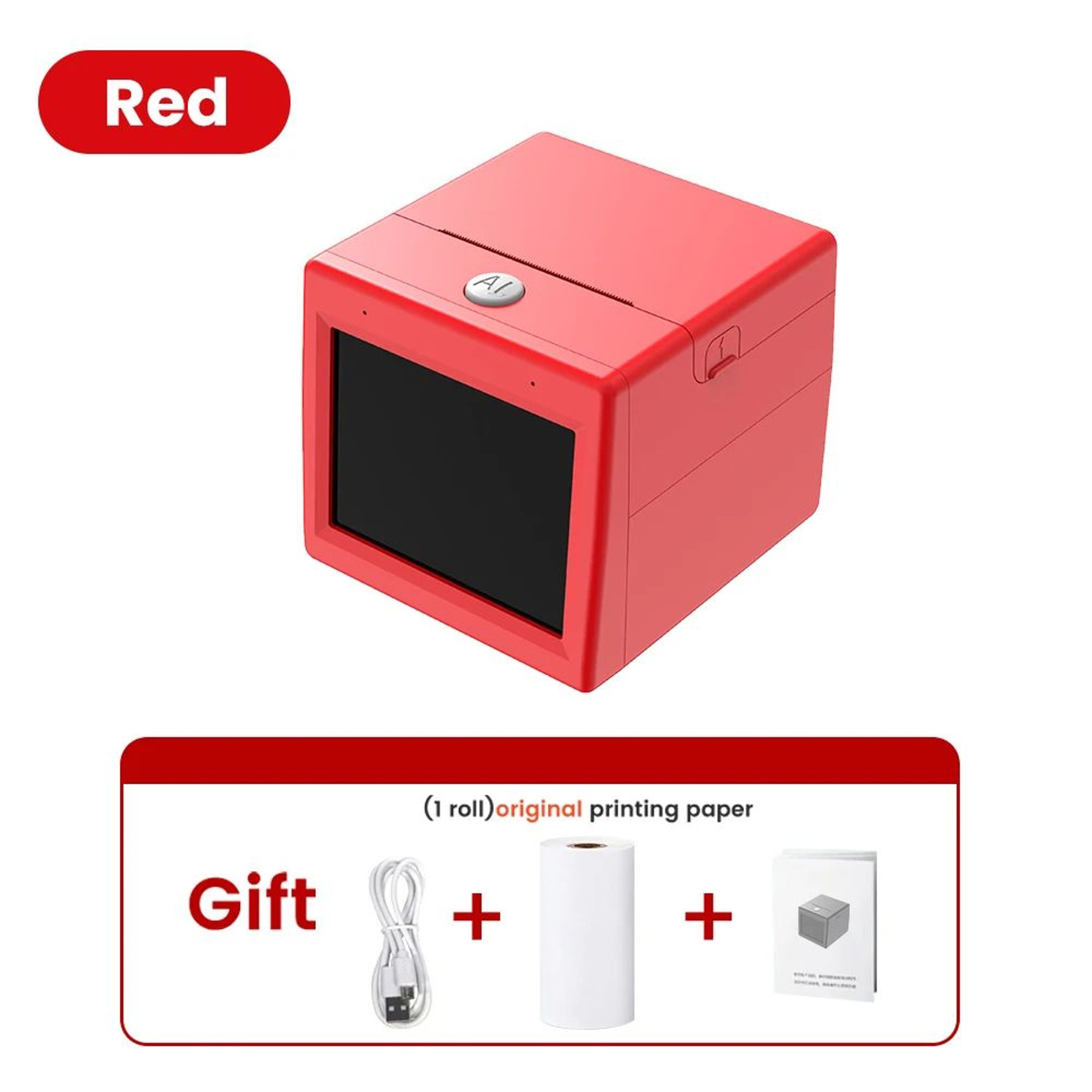 AI Magic Box Voice Control Thermal Printer For Kids Drawing Fun 14