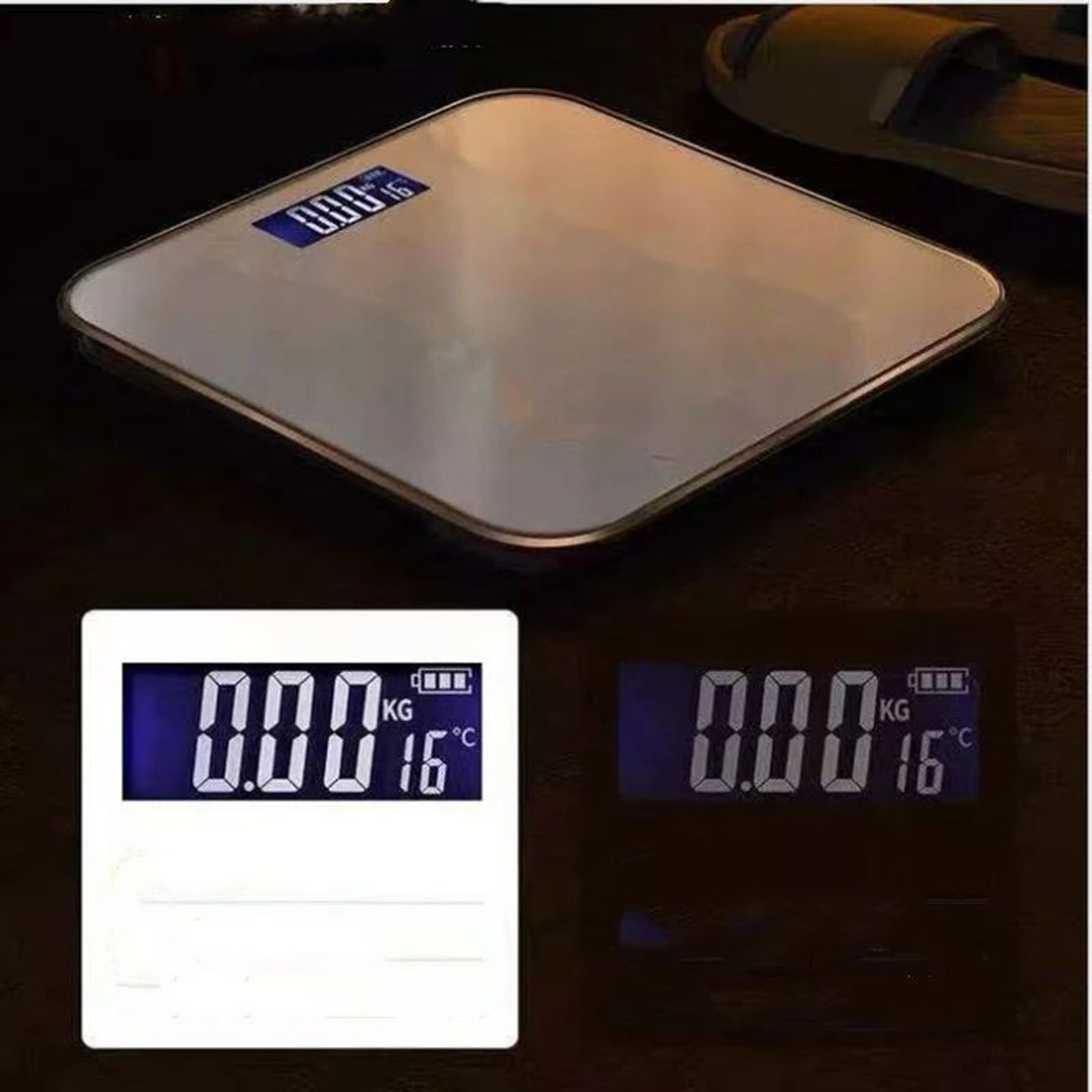 USB Rechargeable Digital Body Weight Scale For Home Use 3