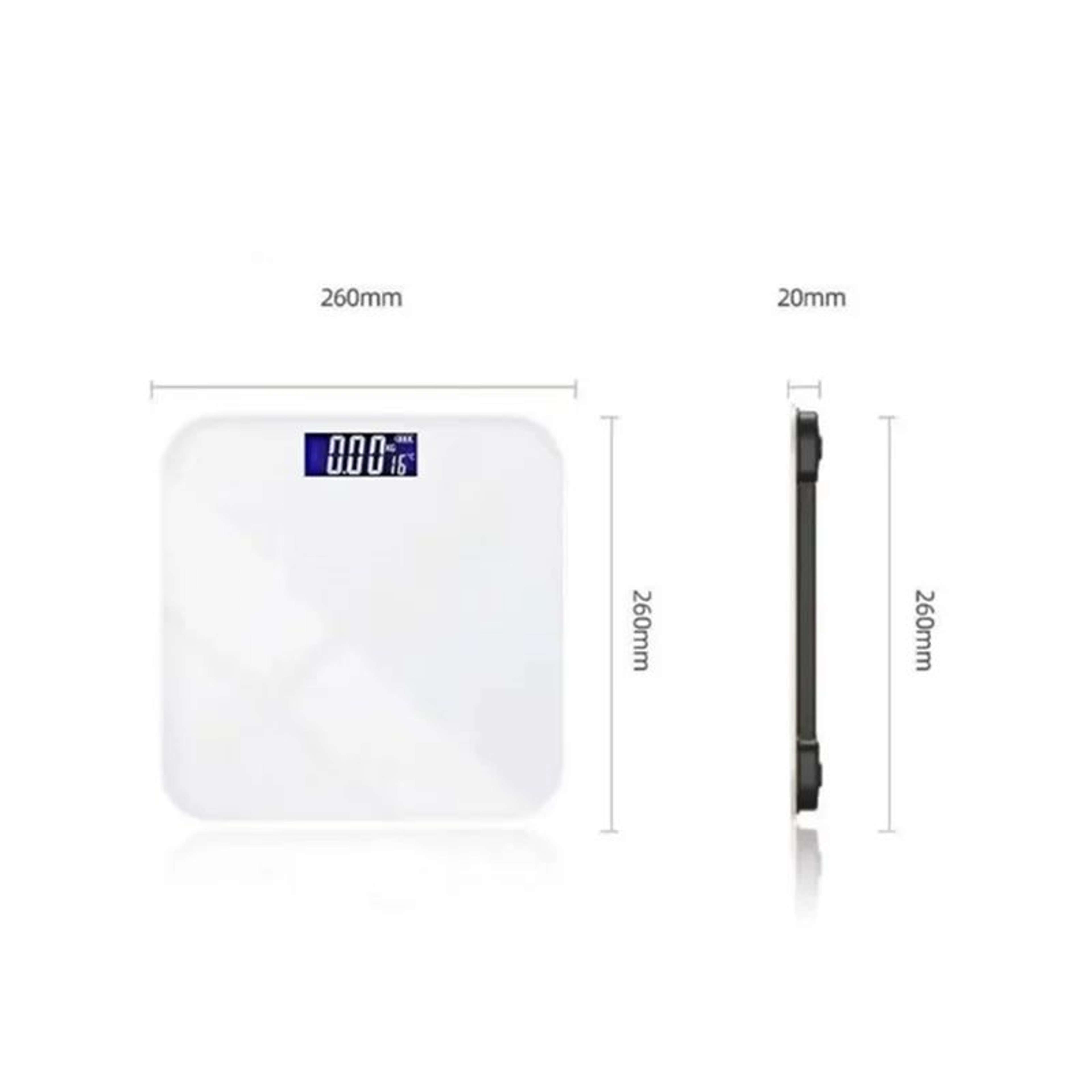 USB Rechargeable Digital Body Weight Scale For Home Use 4