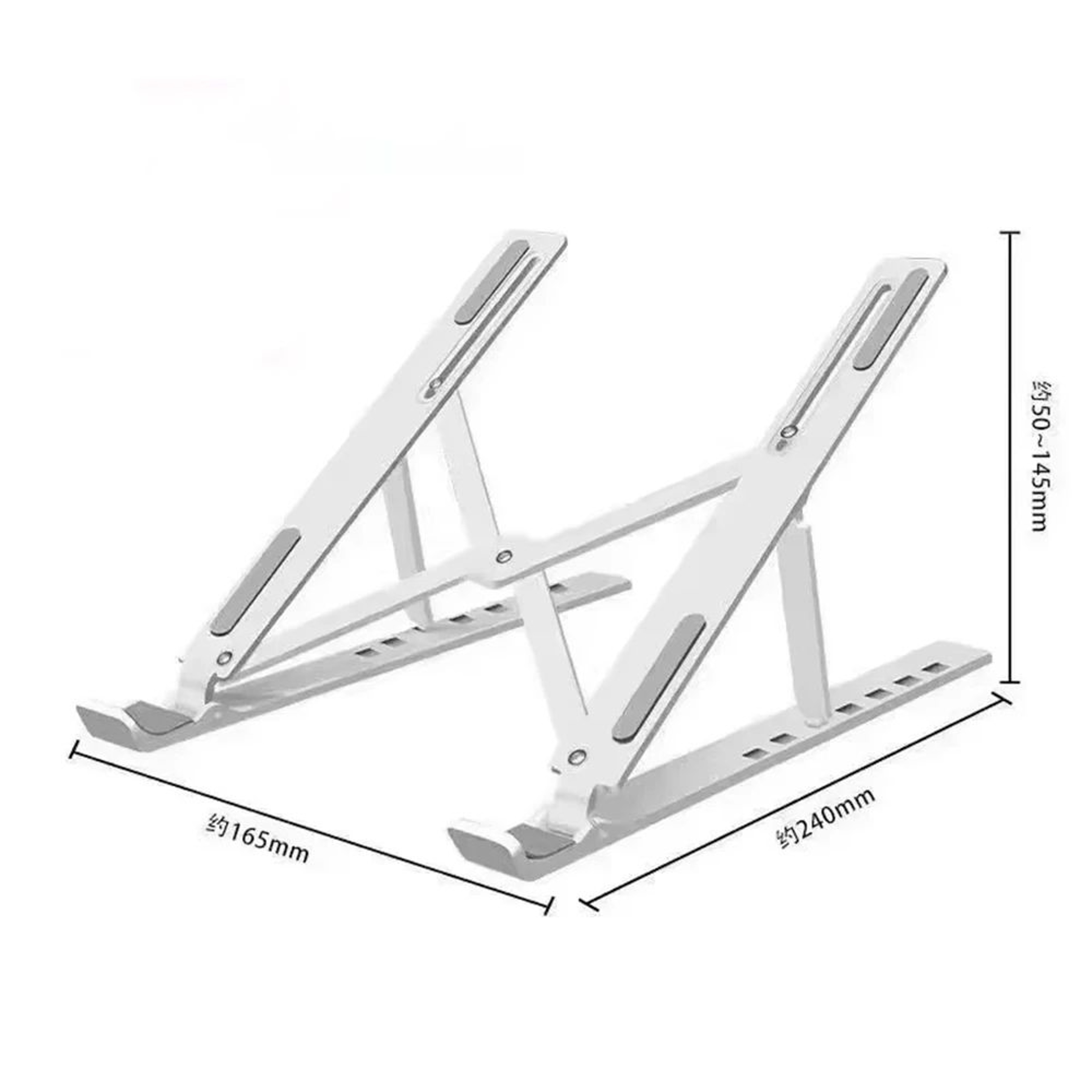 Adjustable Foldable ABS Laptop Stand Cooling Support For Laptops And Tablets 1