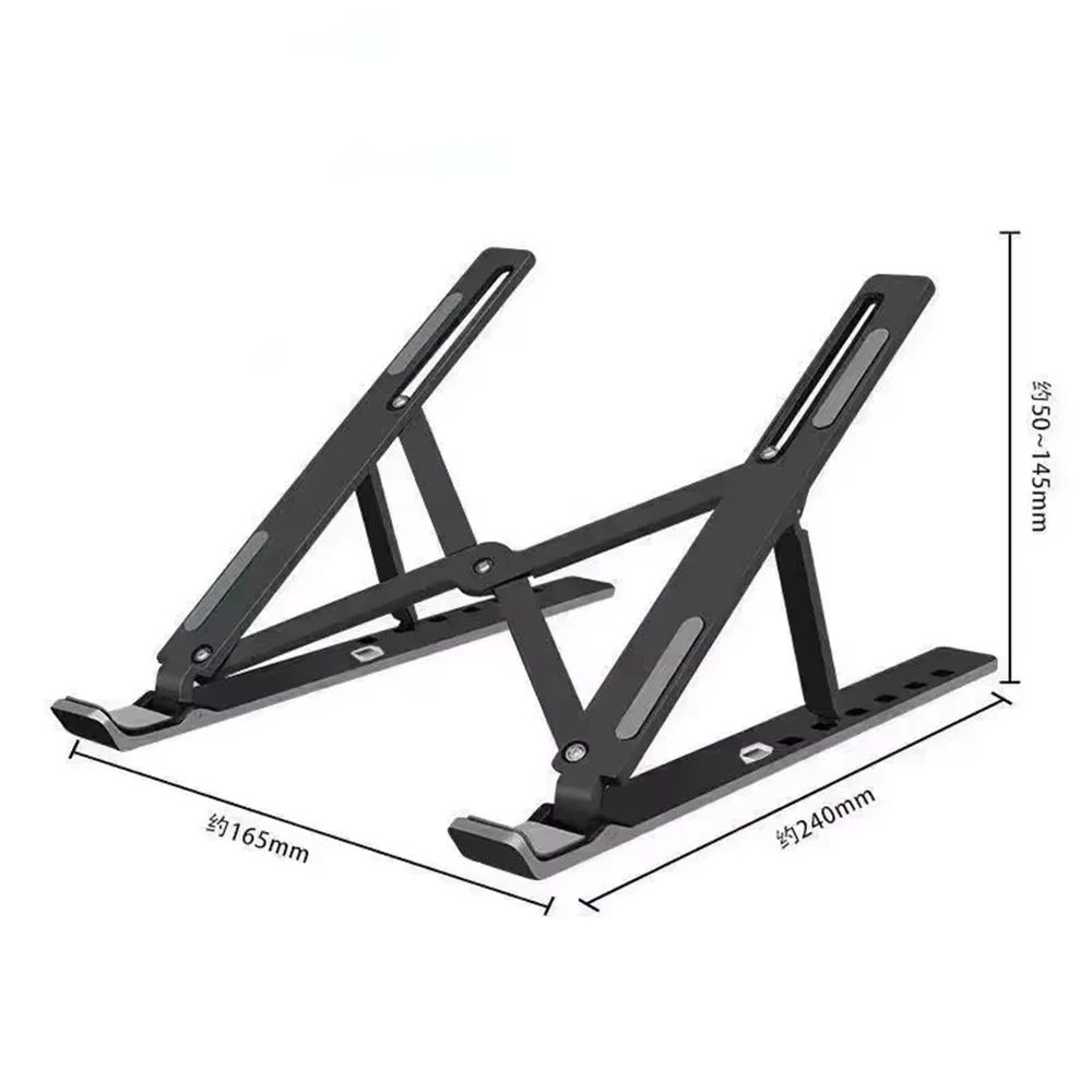 Adjustable Foldable ABS Laptop Stand Cooling Support For Laptops And Tablets 0
