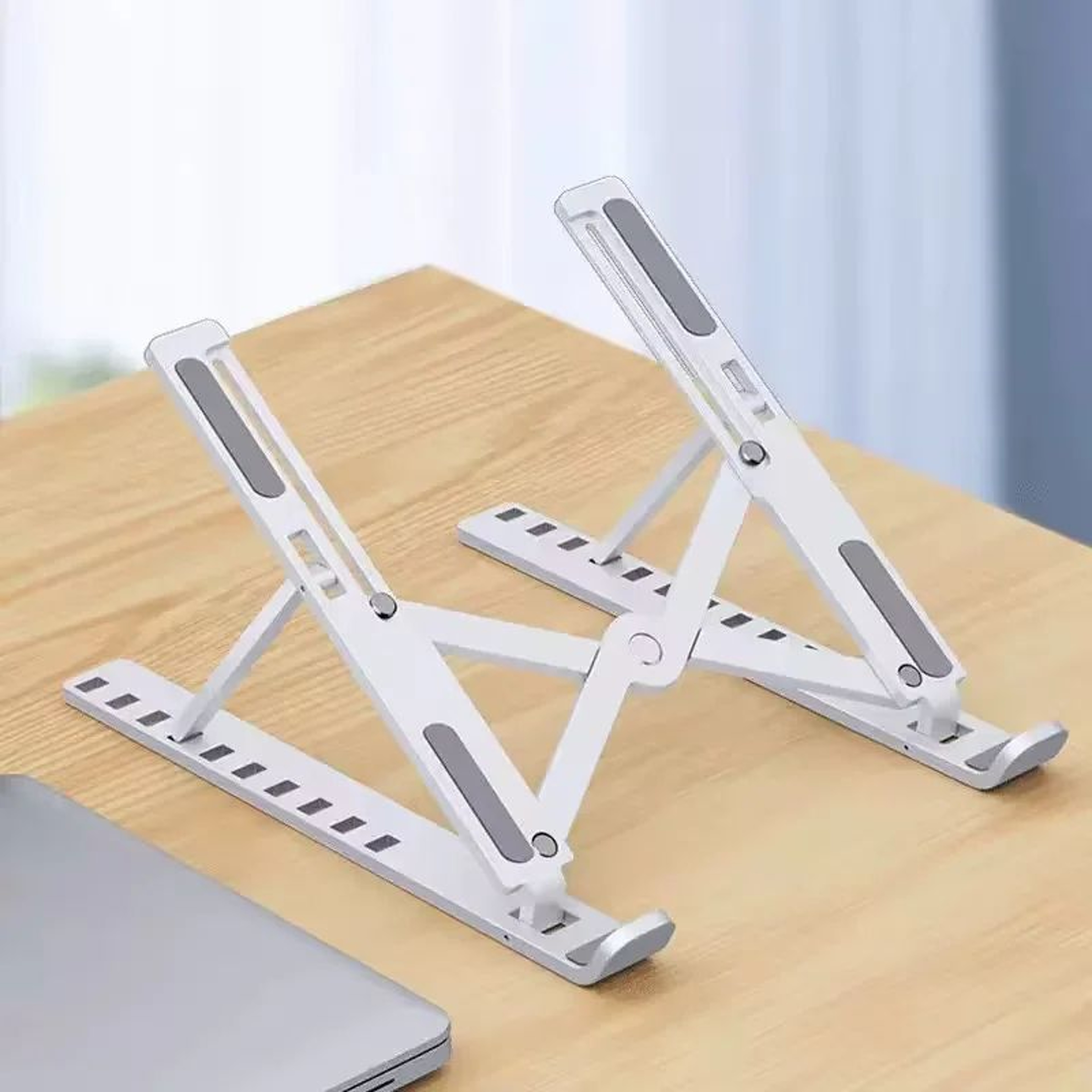 Adjustable Foldable ABS Laptop Stand Cooling Support For Laptops And Tablets 6