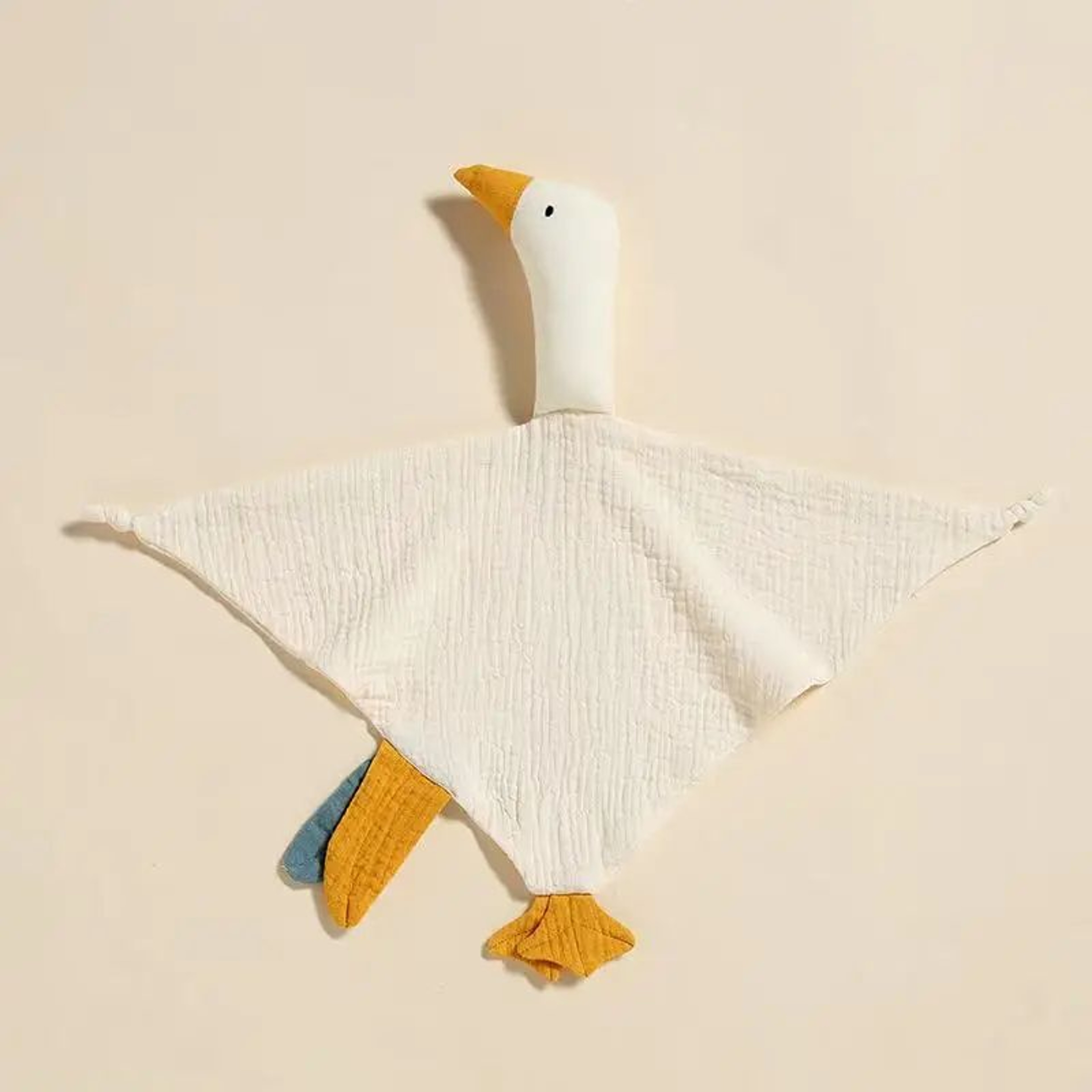 Cute Swan Baby Cotton Comfort Blanket With Cartoon Doll Design 4