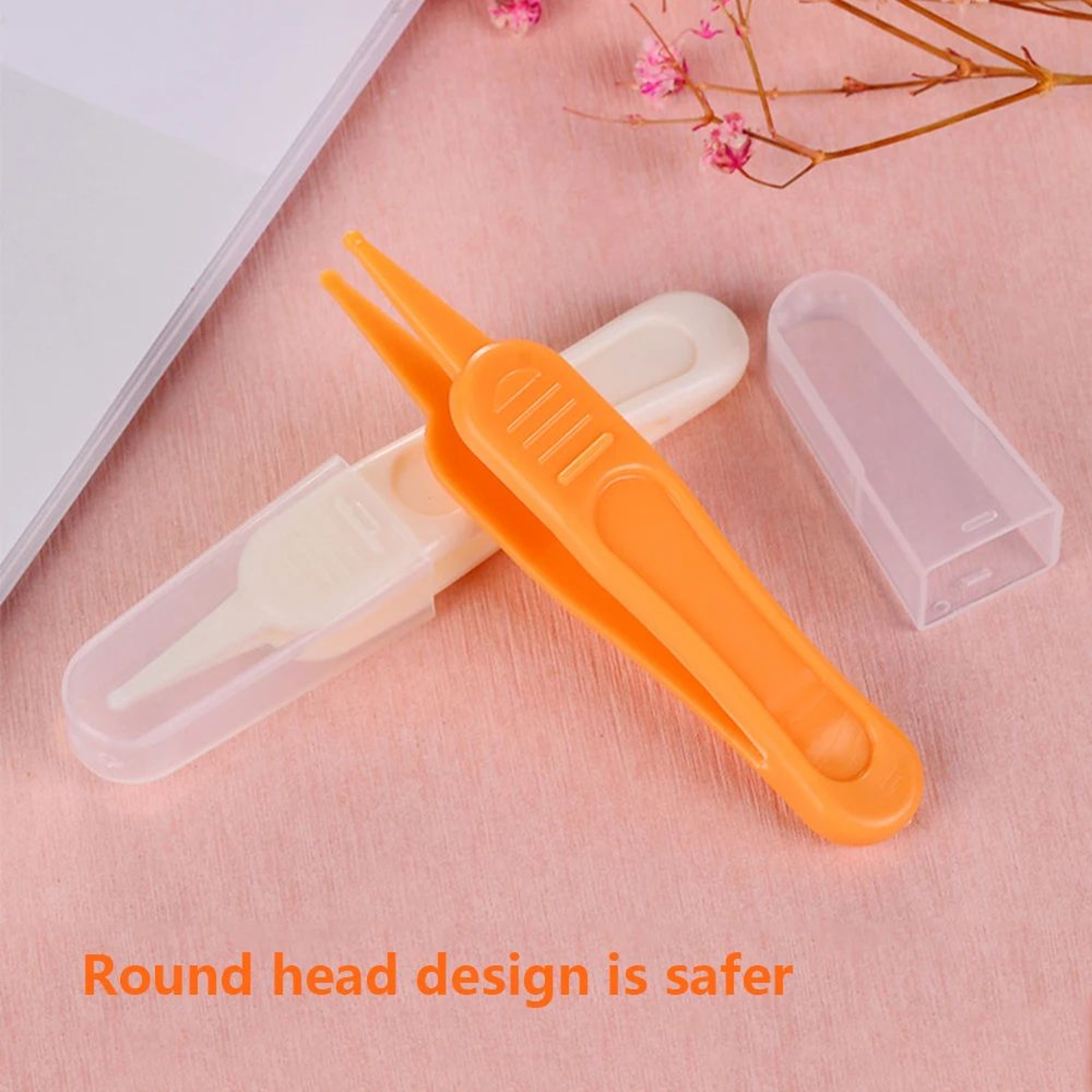 Baby Cleaning Tweezers For Gentle External Nose And Navel Care 2