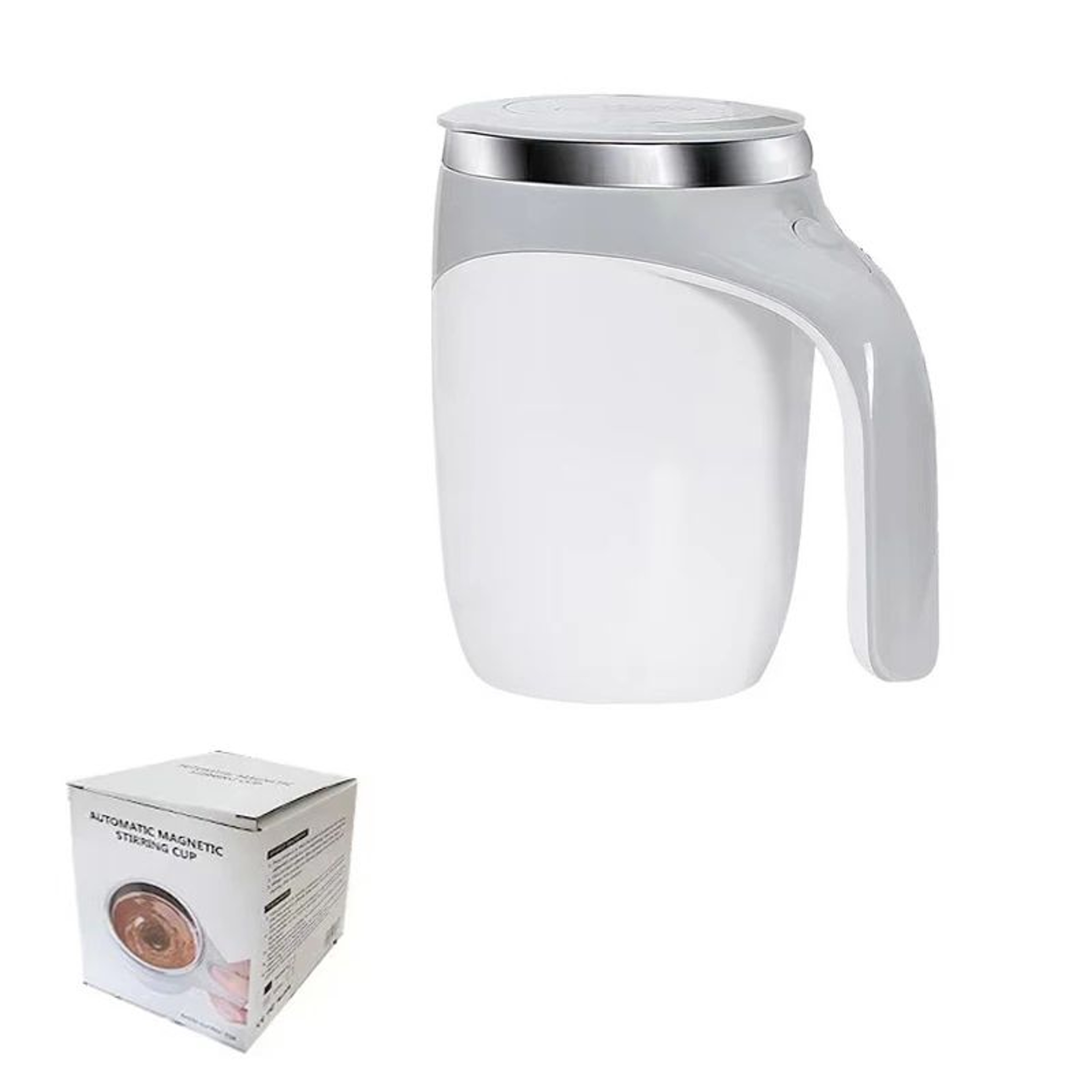 Automatic Magnetic Stirring Coffee Mug With 304 Stainless Steel 15