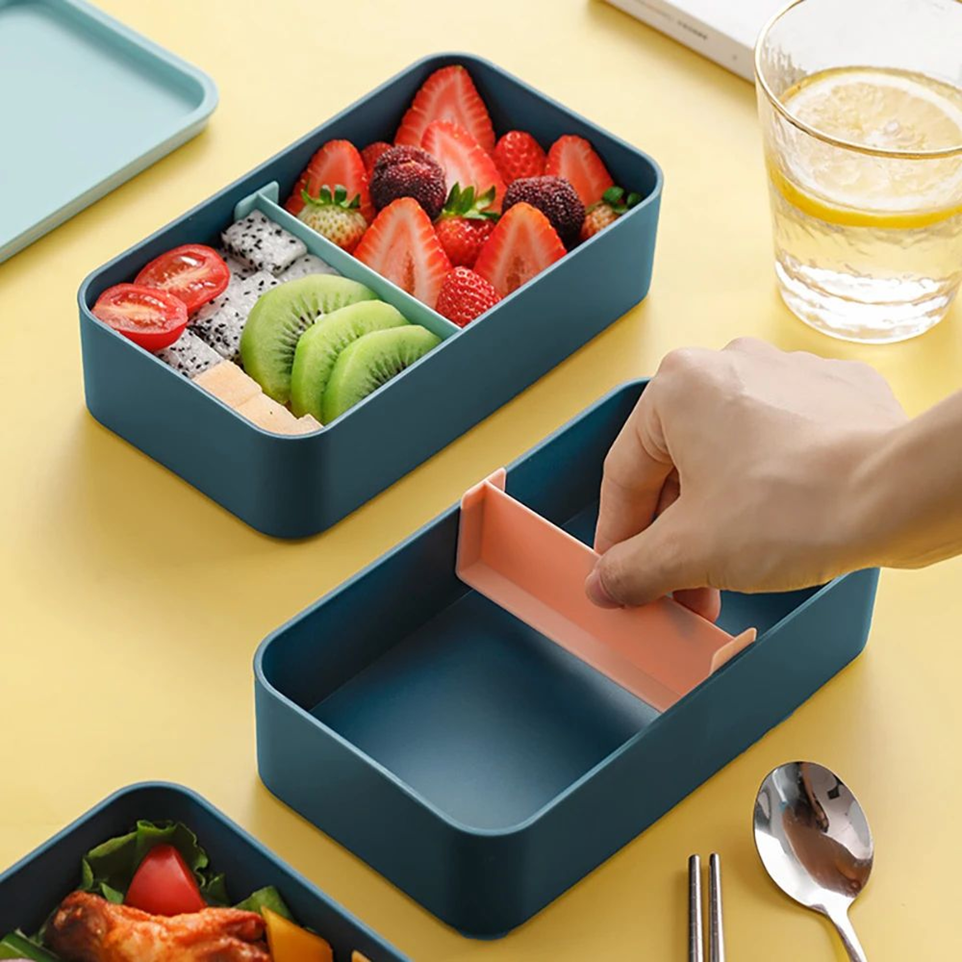 Portable Stainless Steel Thermal Lunch Box For Kids School Meals And Snacks 2