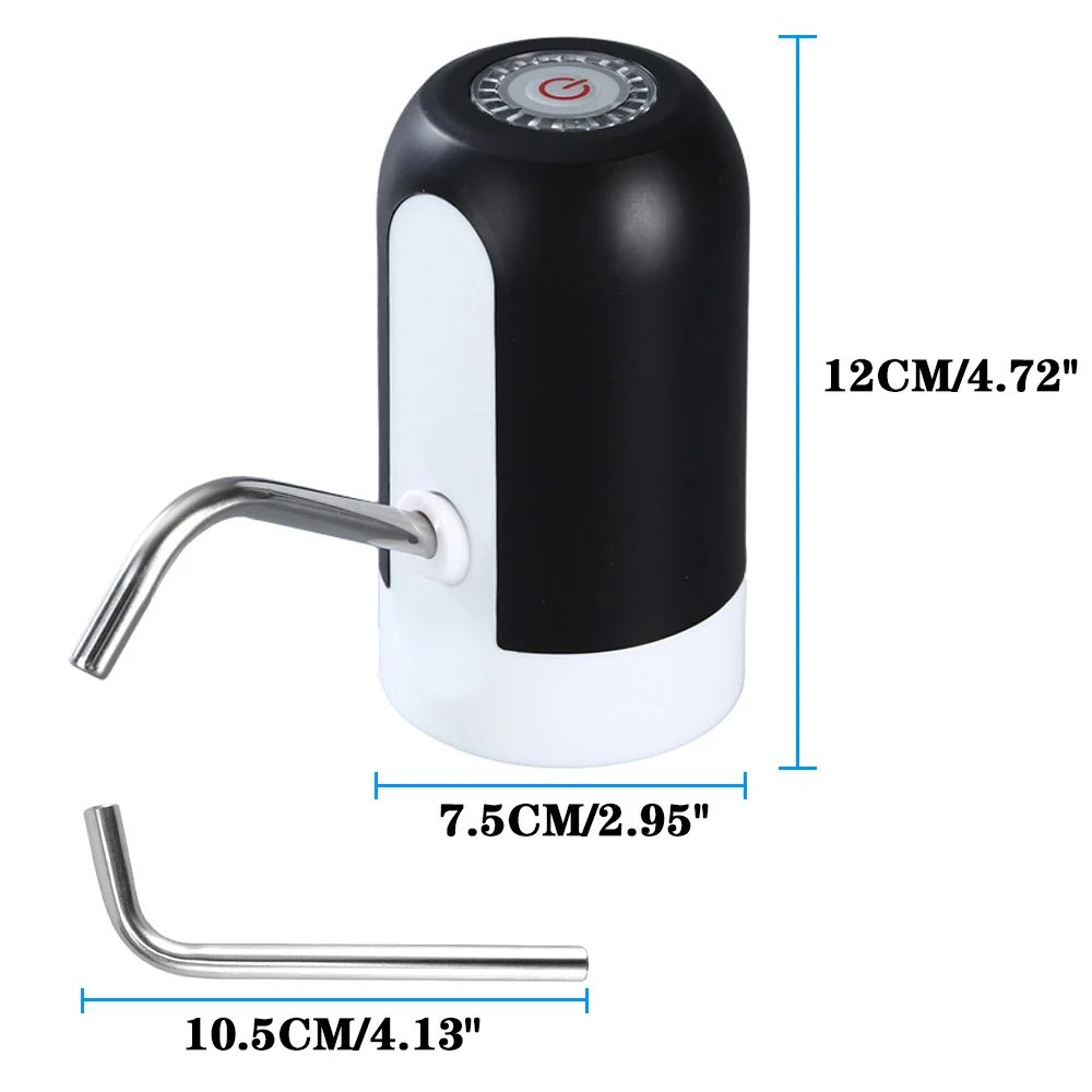 Portable USB Rechargeable Electric Water Pump For 5 Gallon Bottles 4