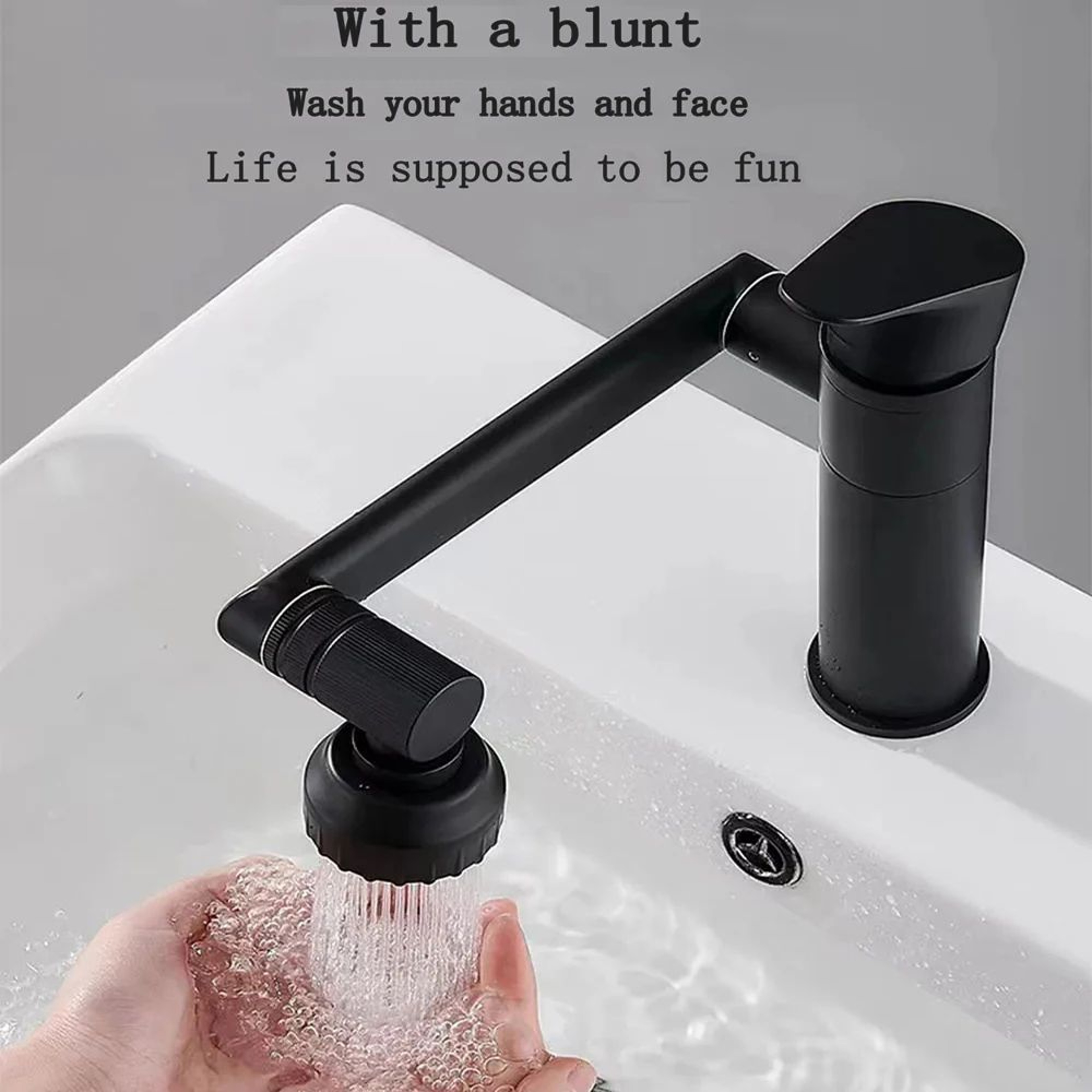 Modern Waterfall Bathroom Basin Faucet With Single Handle Mixer 4