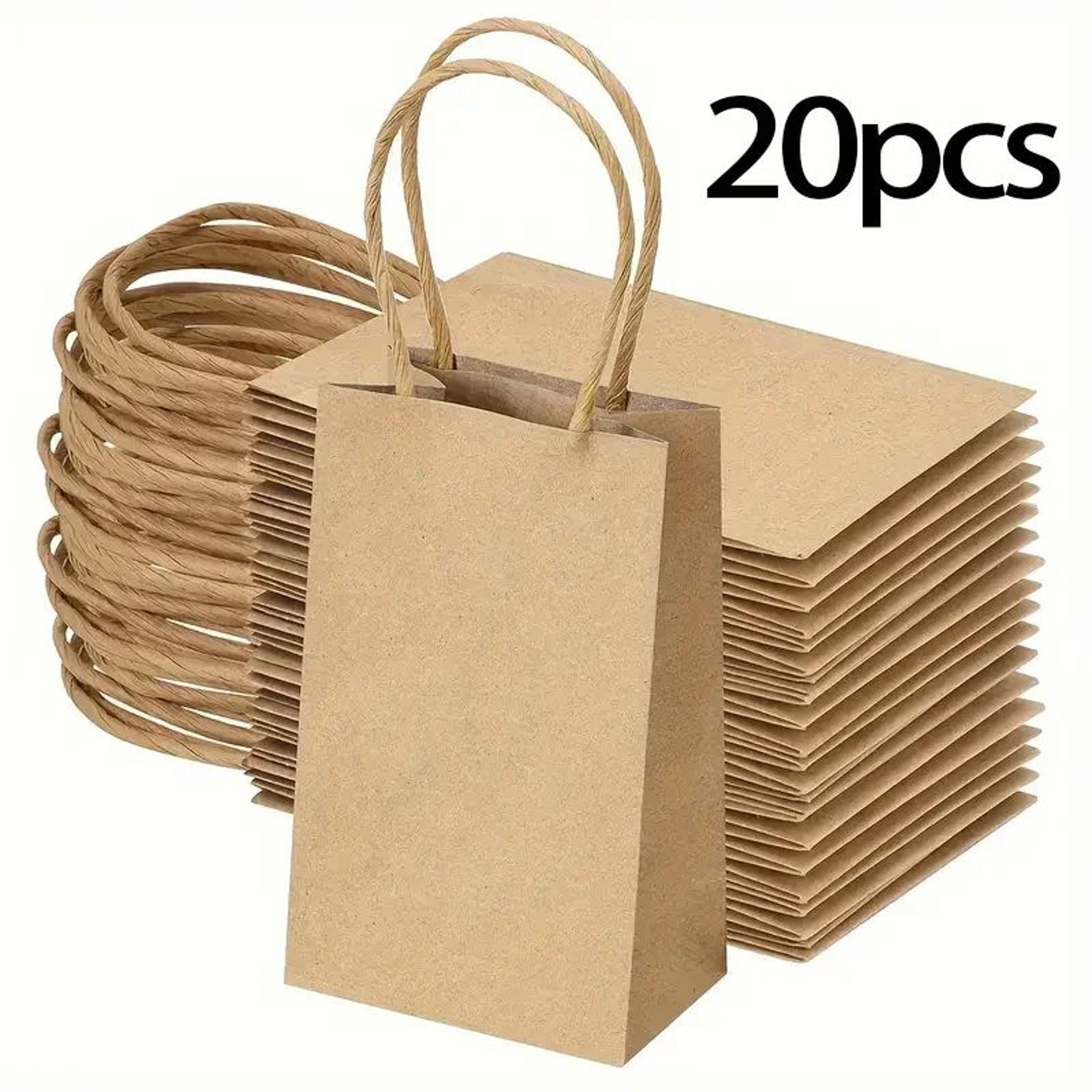 Kraft Paper Party Favor Bags For Birthday Gifts Candy And Shopping 14