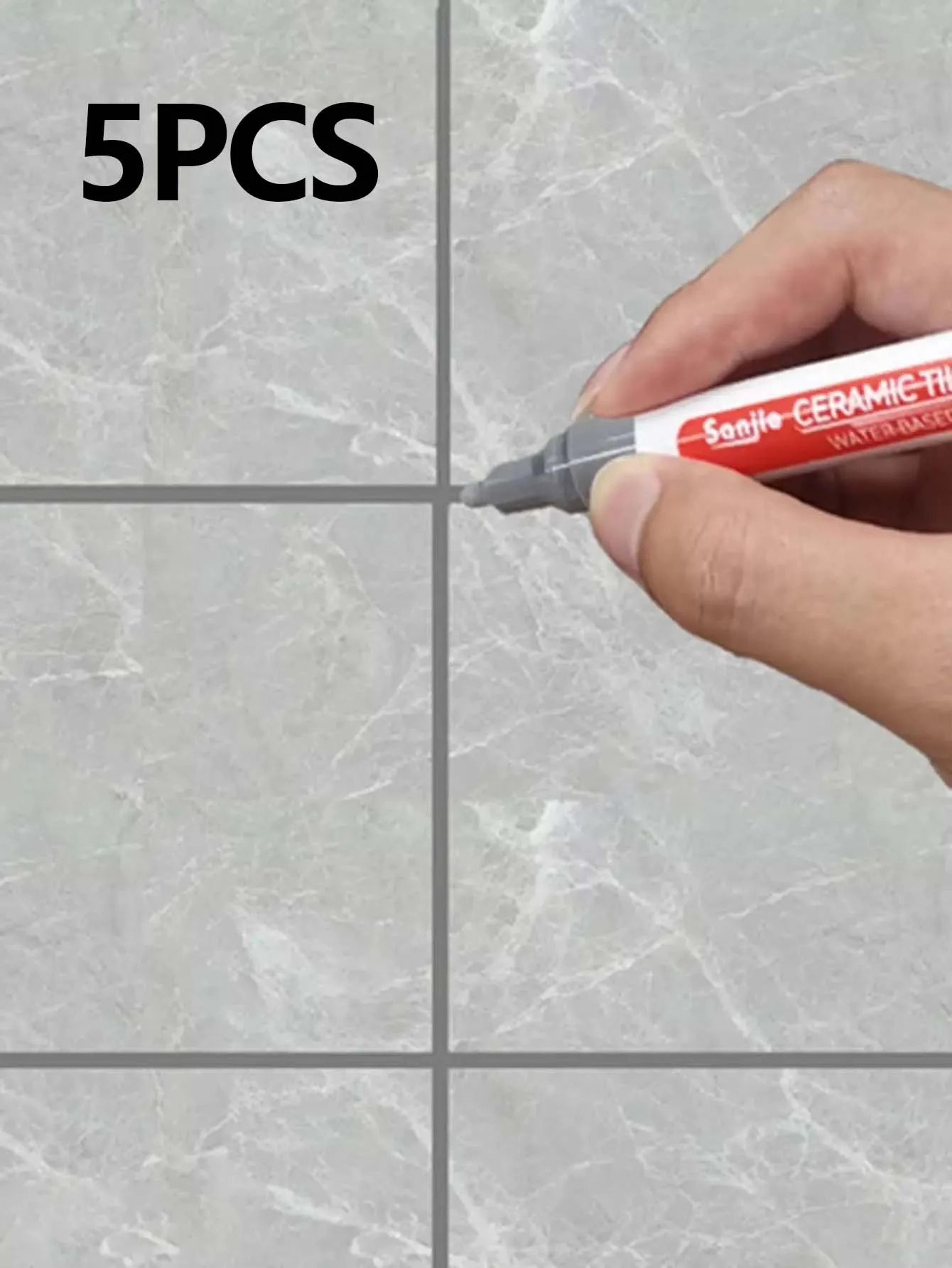 Tile Grout Refresh Marker Pens For Bathroom Wall And Floor Seams 19