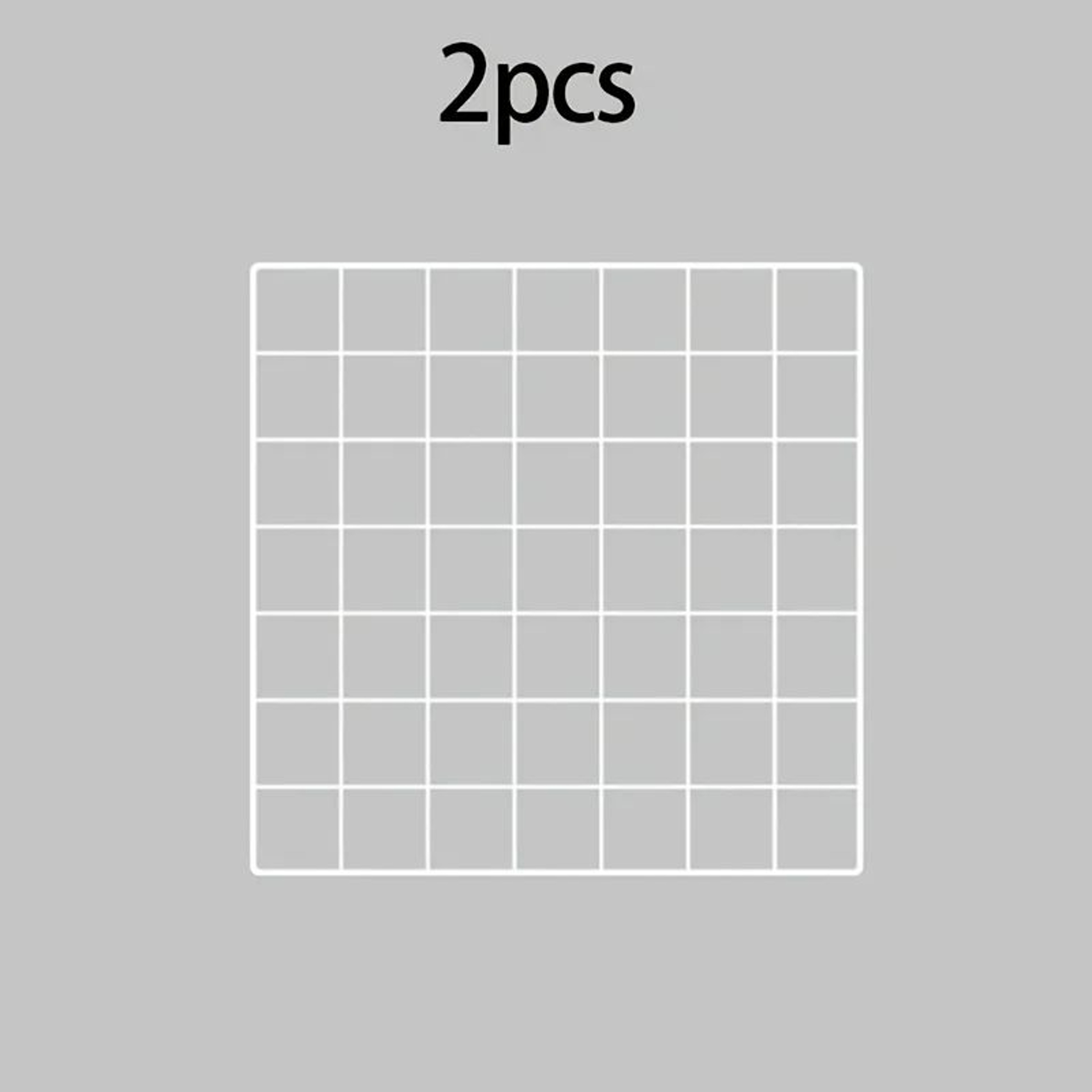 2 Piece Metal Wall Grid Panels For Photo And Art Display 5