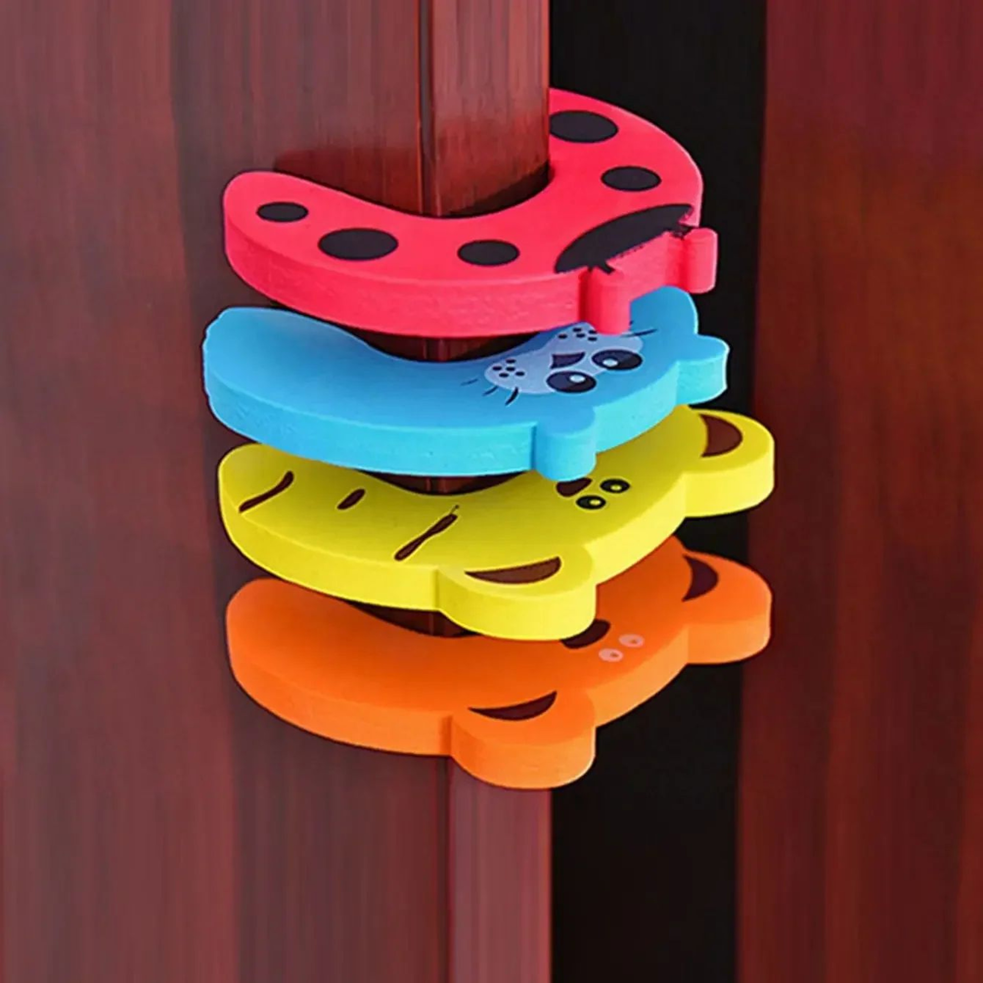 Cartoon Animal Baby Safety Door Stopper Finger Pinch Guard 4