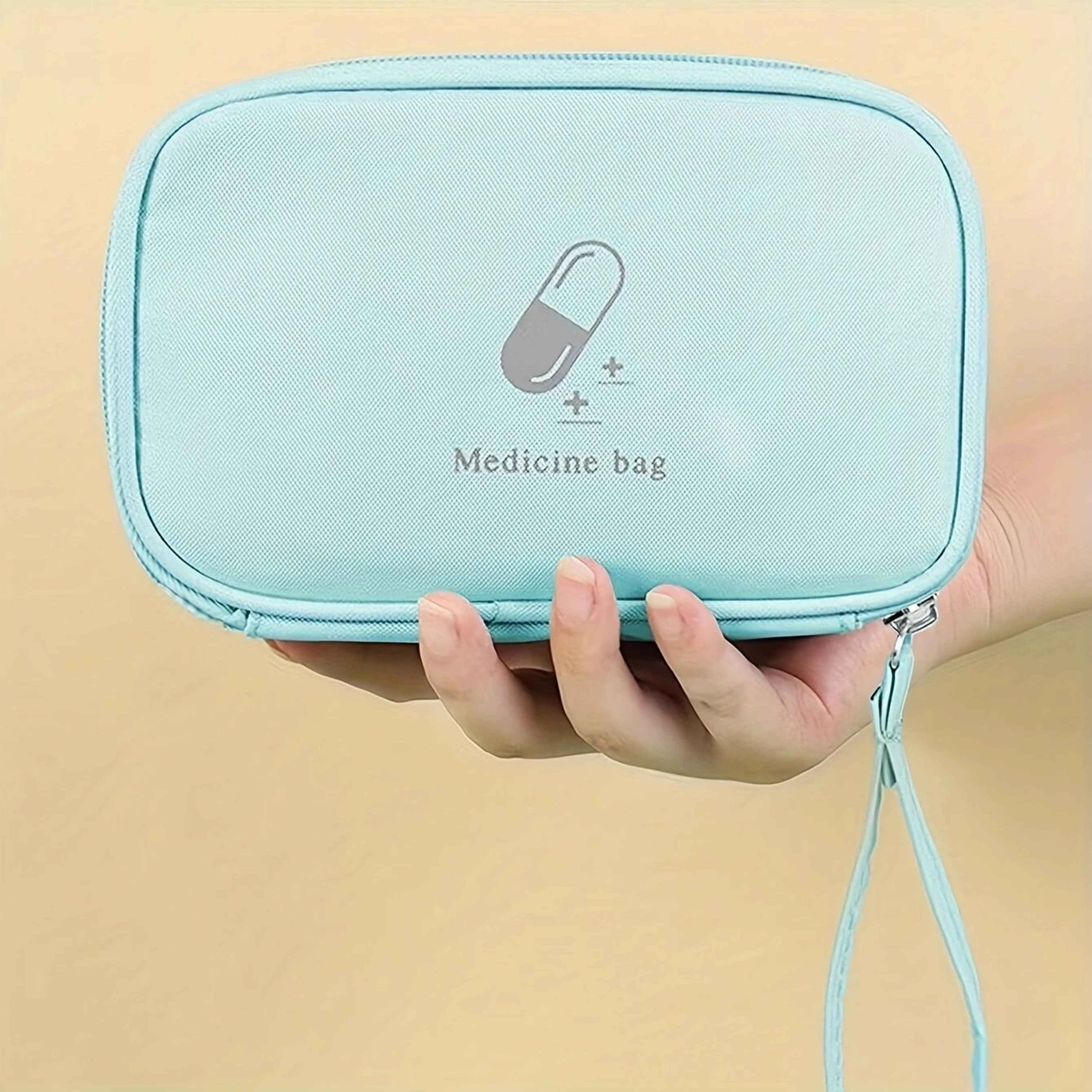 Portable Medicine Storage Bag For Travel And First Aid Supplies 0