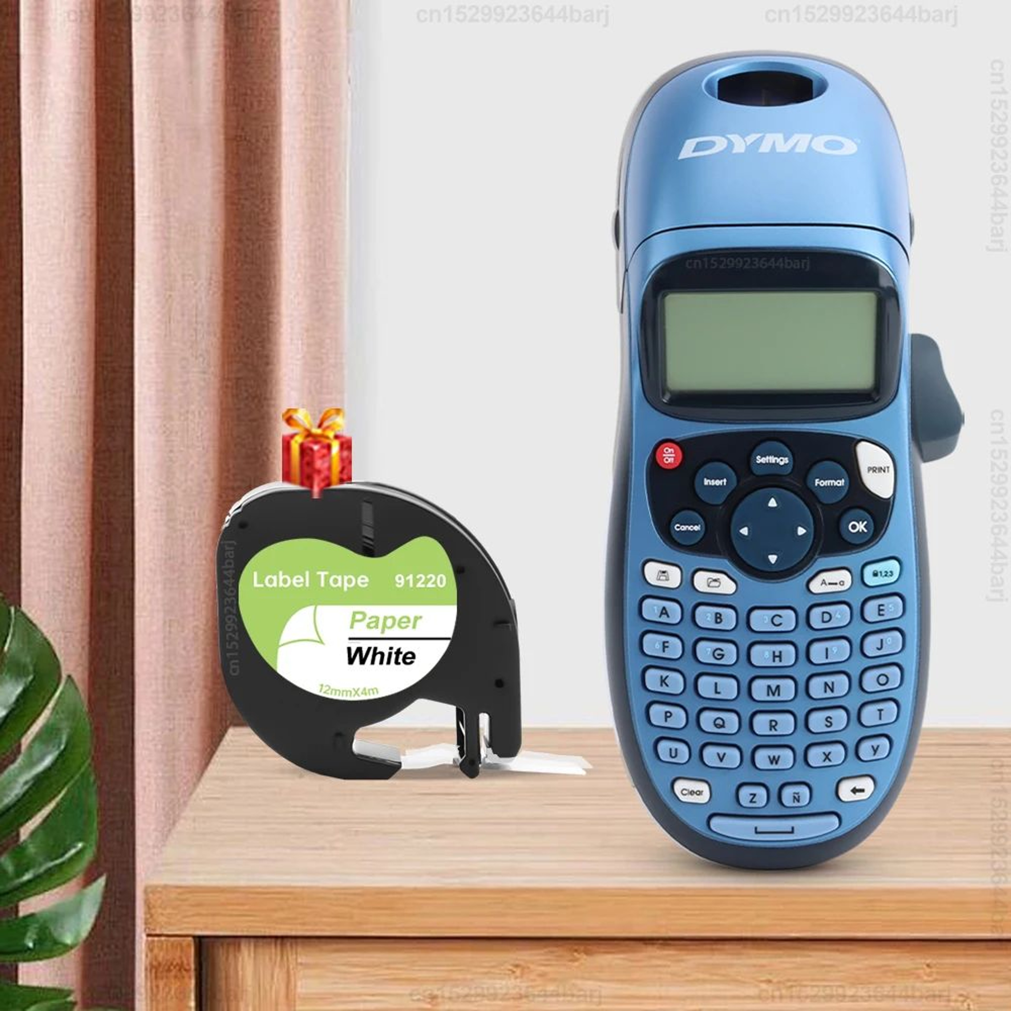 DYMO LetraTag LT100H Handheld Inkless Label Maker For 12mm LT Tape 8