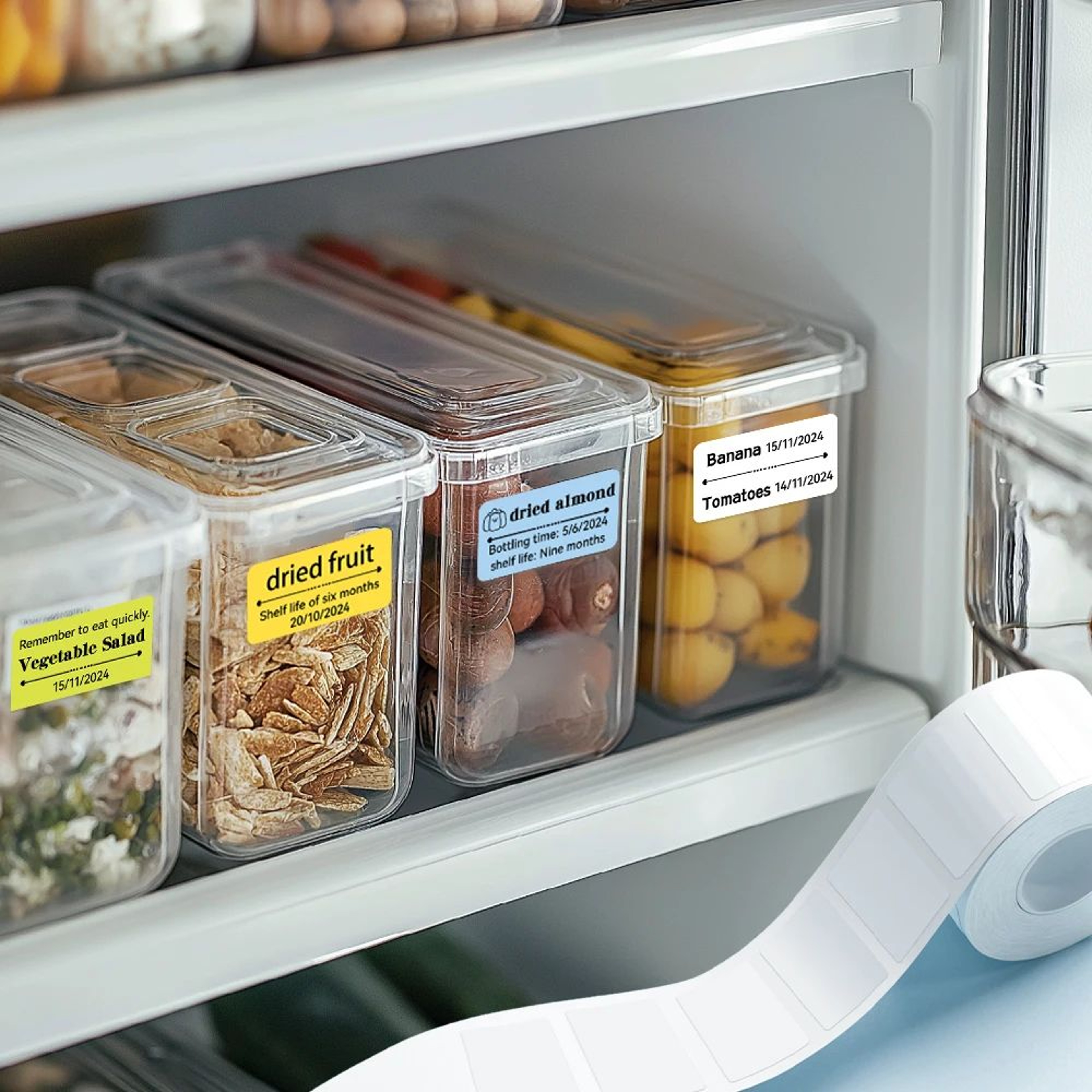 NIIMBOT B1 B21 Bluetooth Label Maker With Freezer Labels For Food Storage 5