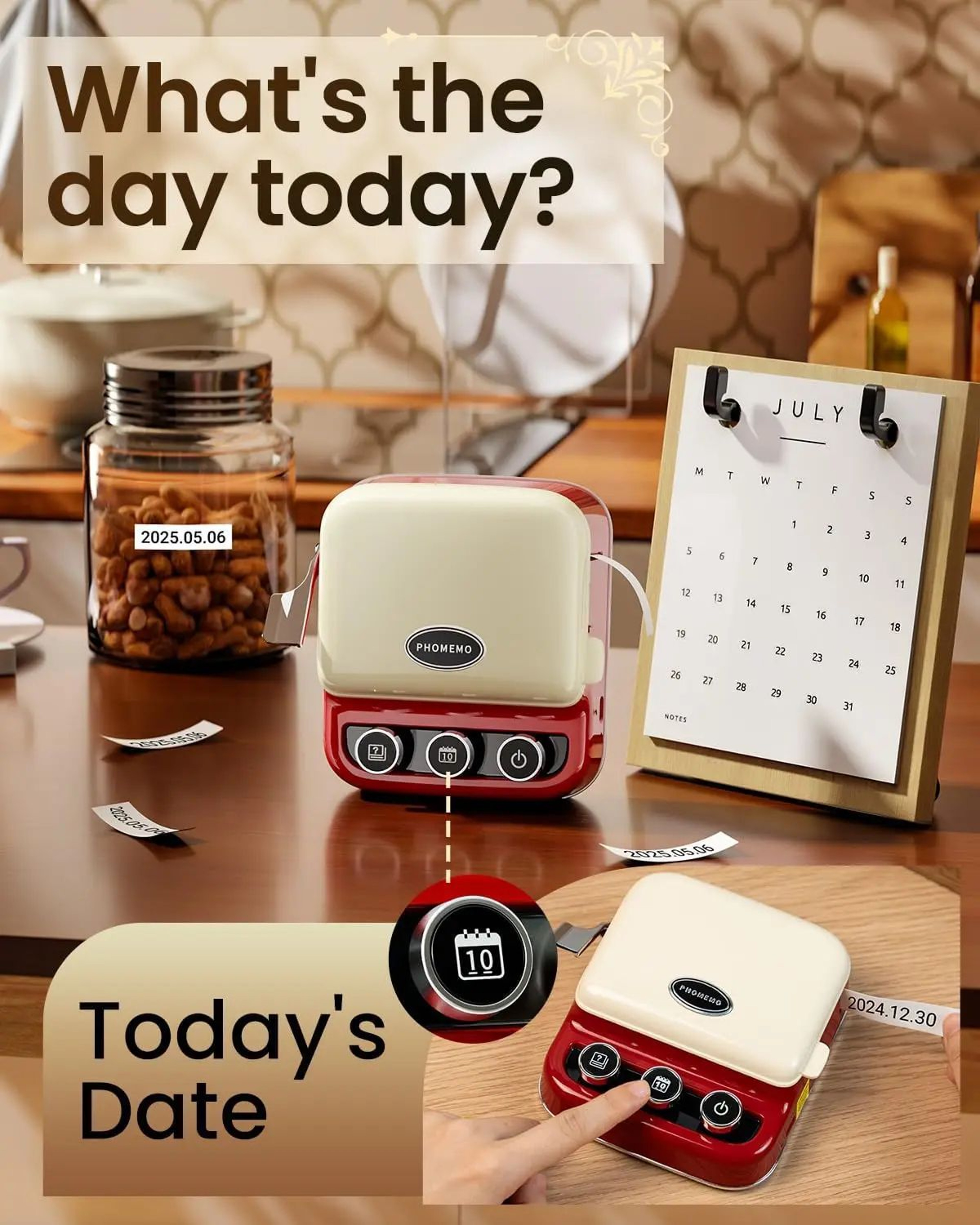 Phomemo P15 Mini Bluetooth Ribbon Label Maker For Gifts And Weddings 4