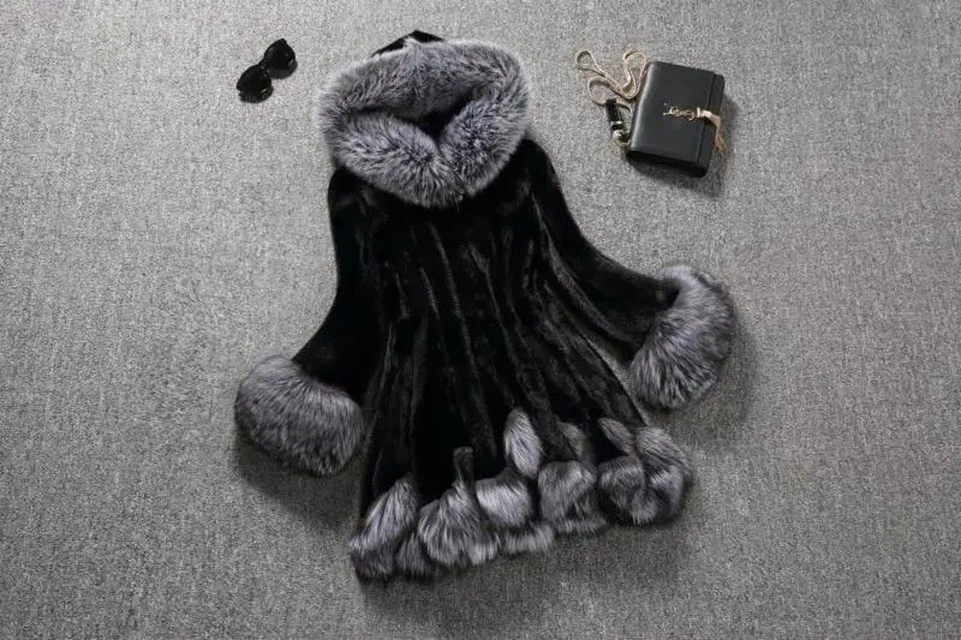 Luxeline UltraWarm Faux Fur Hooded Maxi Coat 8