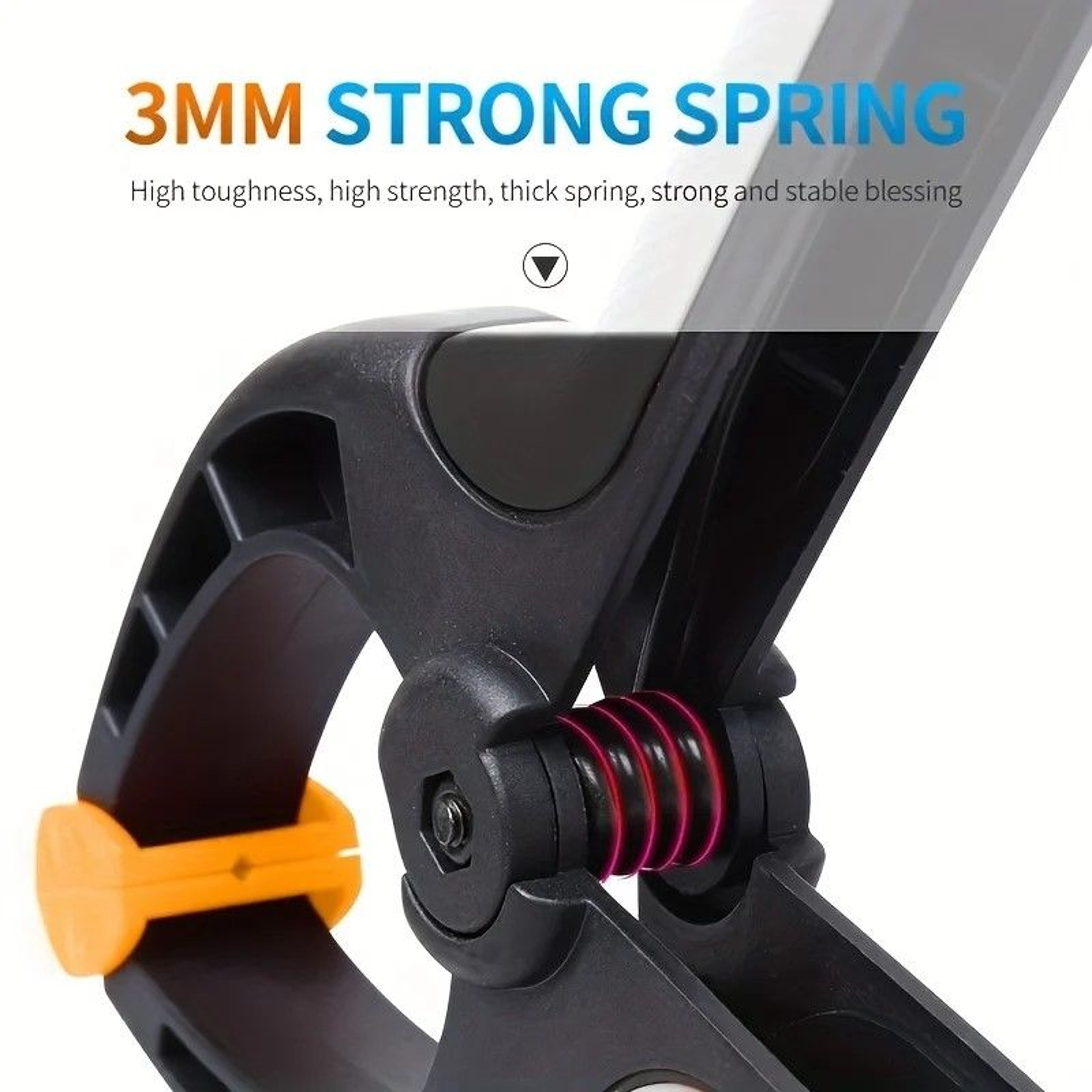 PrecisionGrip Adjustable Nylon Spring Clamps  3469 Inch Carpentry Set 0