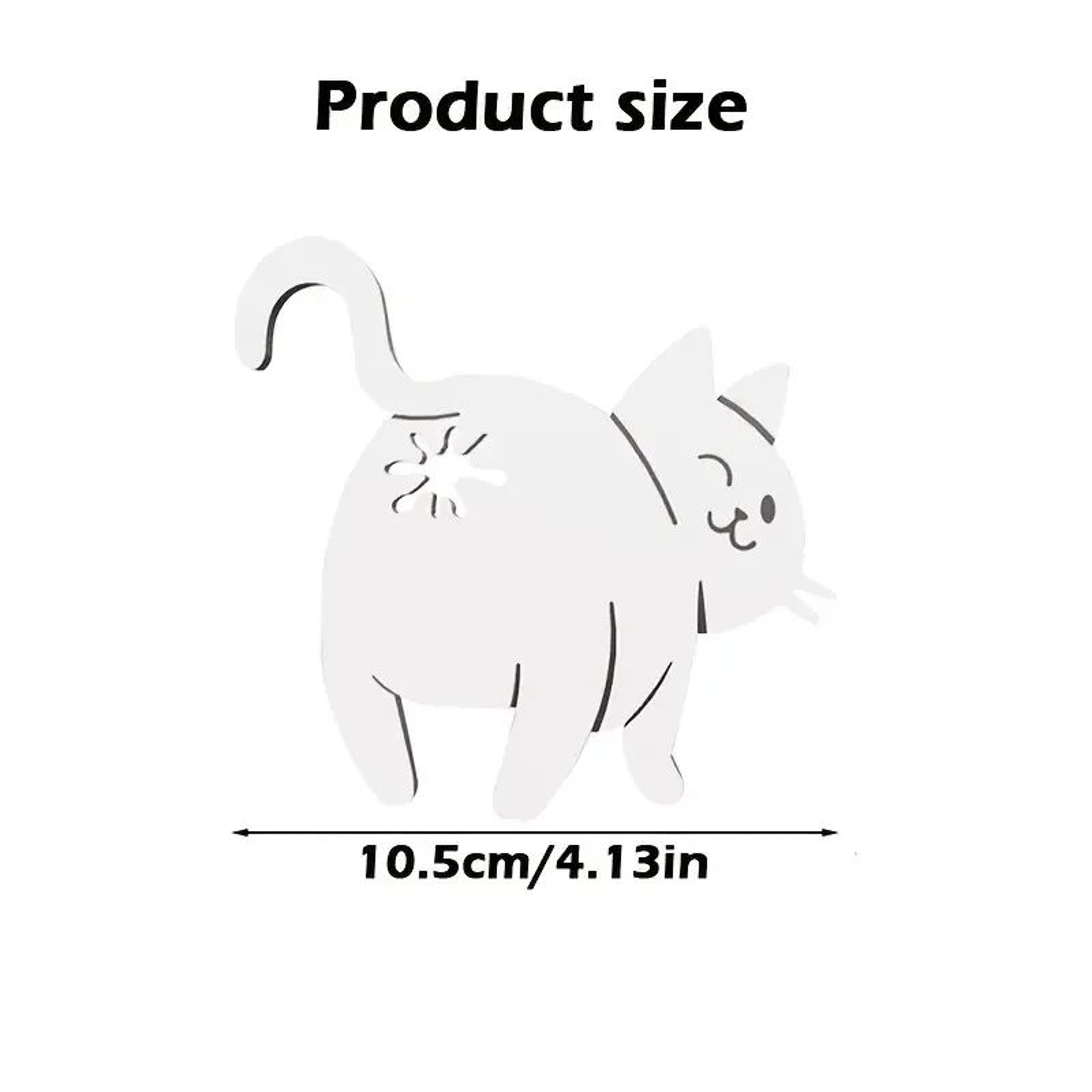 Cat Butt Bag Clip Set  3D Printed Food Bag Sealer  Funny Chip Bag Clip For Cat Lovers 5